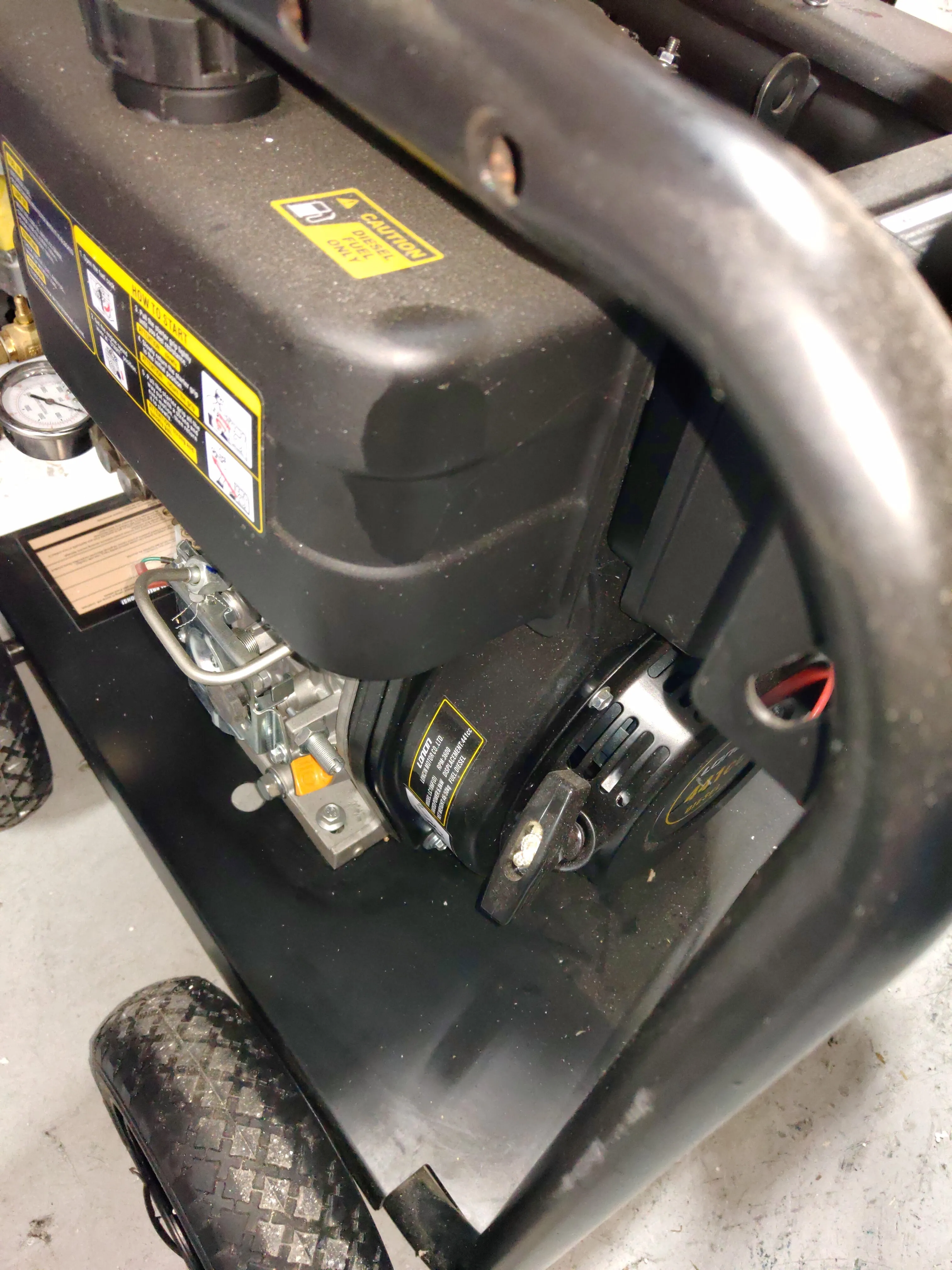 Airstrong AY400D-4G36D Diesel Powered Pressure Washer Come With Italy Annovi Reverberi Pump | Model : HPW-AS400D-AR