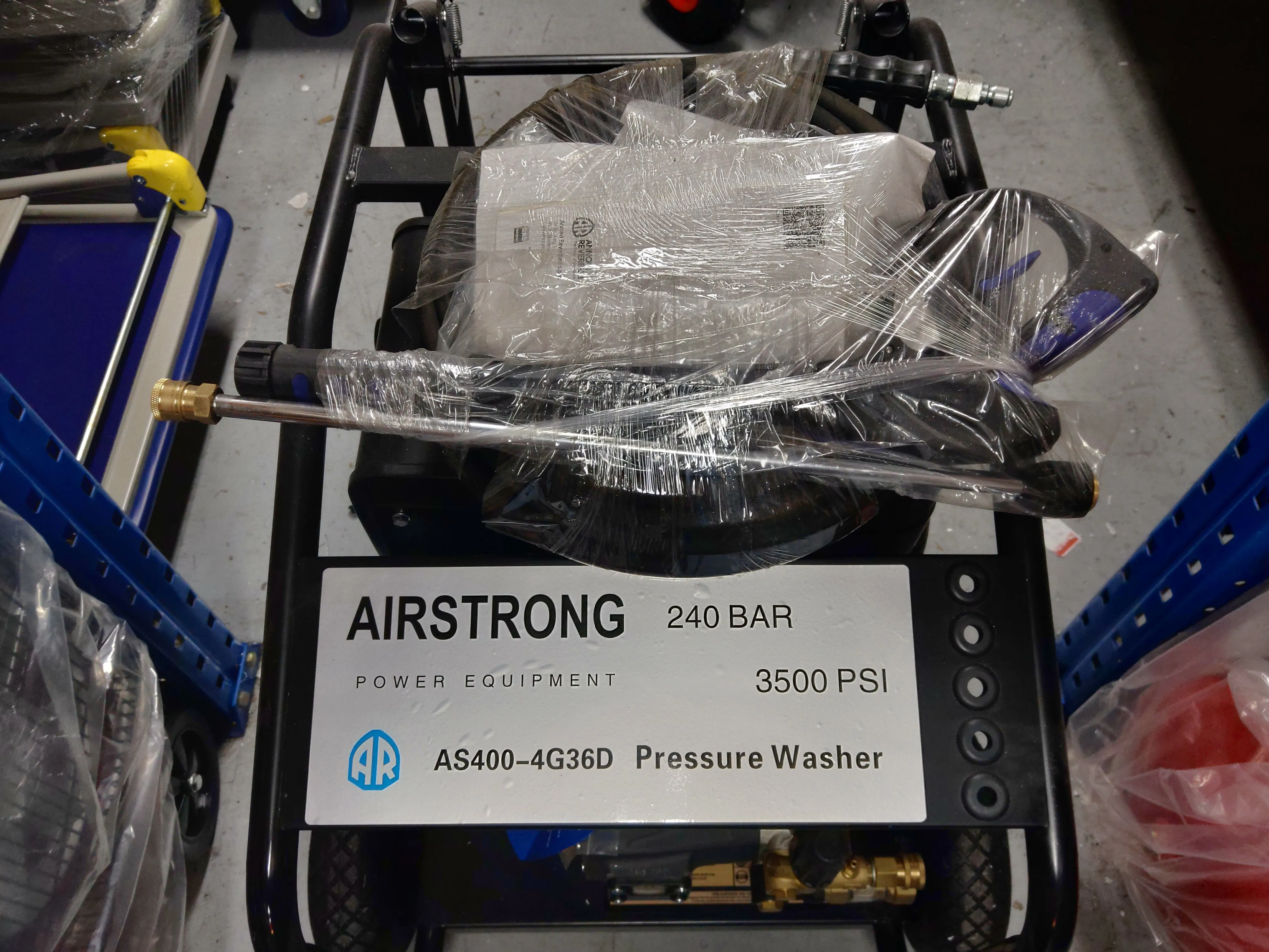 Airstrong AY400D-4G36D Diesel Powered Pressure Washer Come With Italy Annovi Reverberi Pump | Model : HPW-AS400D-AR