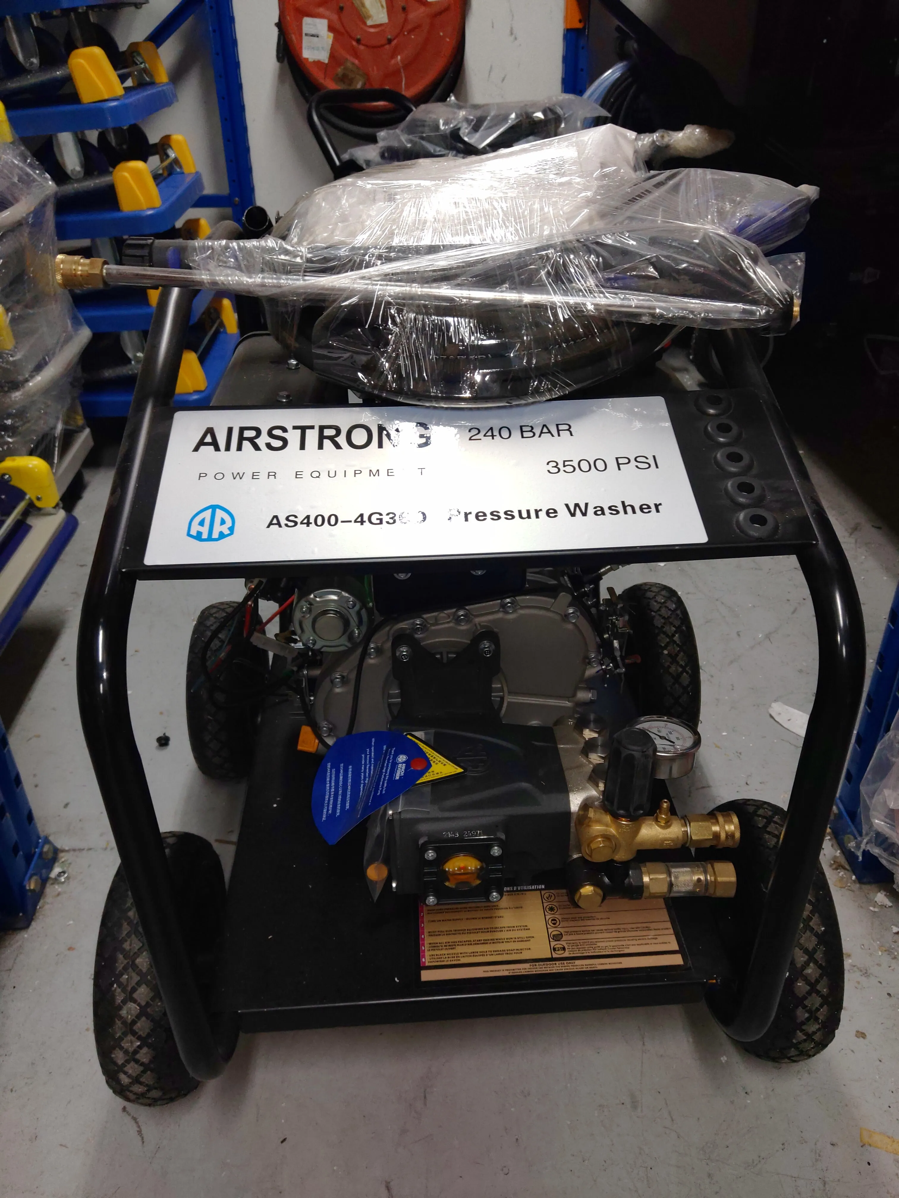 Airstrong AY400D-4G36D Diesel Powered Pressure Washer Come With Italy Annovi Reverberi Pump | Model : HPW-AS400D-AR