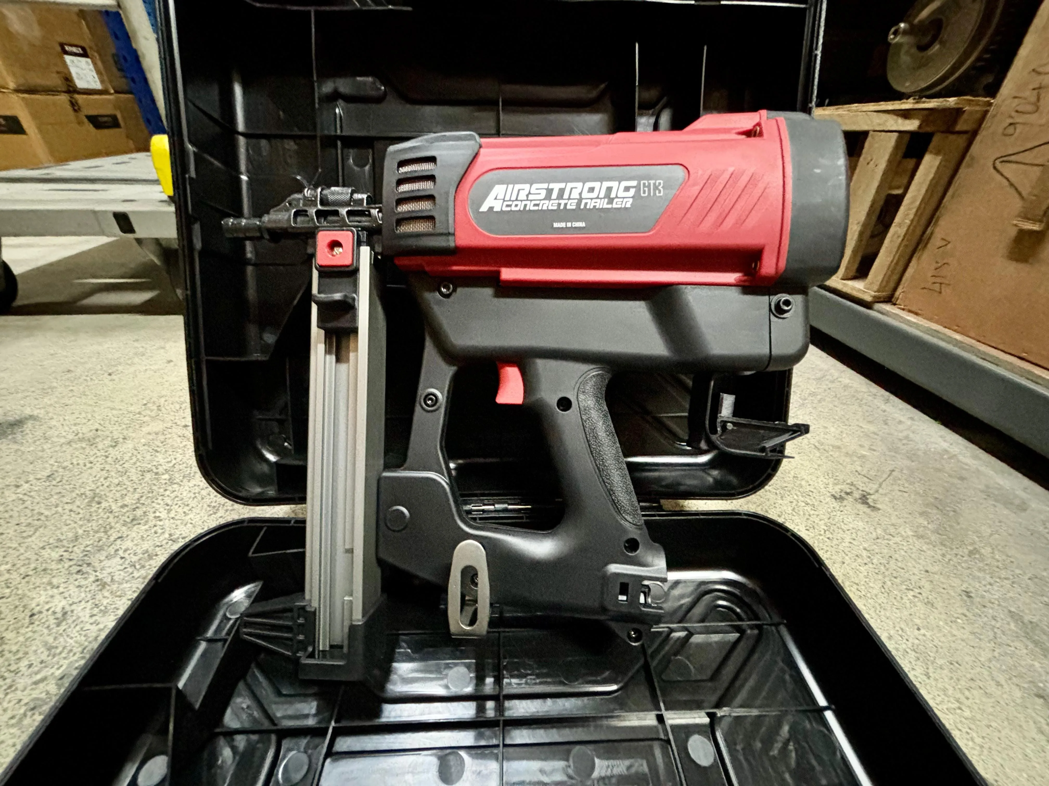 Airstrong Concrete Gas Nail Gun (Nailer/Gas Actuates Tools) #GT3 | Model : GS-GT3