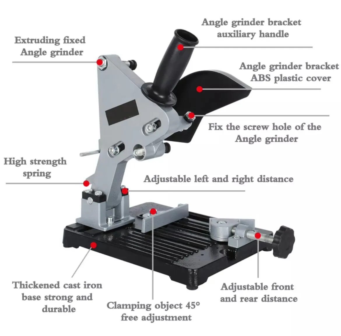 Angle Grinder Stand for 4 (TZ-6103/#HT115) | Model : DS-HT115