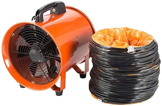 Blower Duct Hose | Diameter : 8. 10. 12. 16. 20. 24 | Length : 5m or 10m