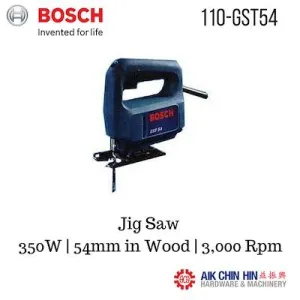 BOSCH 110V Jig Saw | Model : B-110-GST54