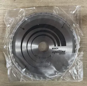 BOSCH Circular Saw Blade (6-1/4 X 40T) Wood | Model : B*2608640843