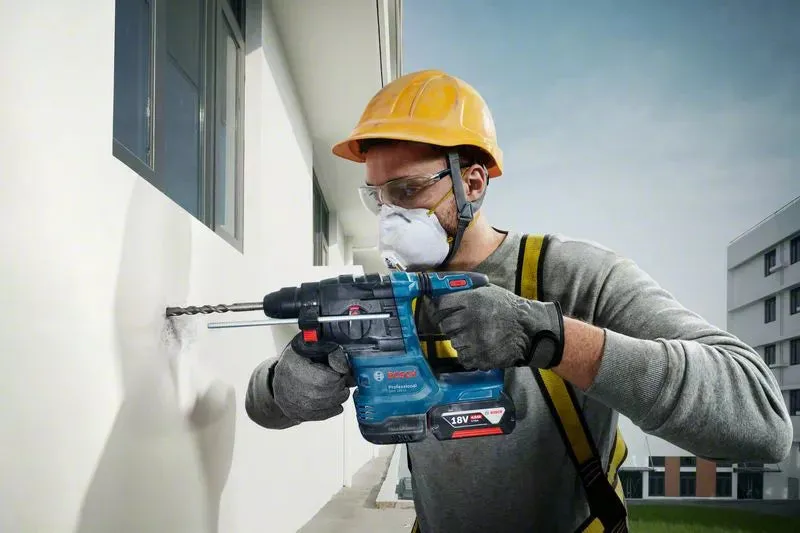 Bosch GBH 185-LI Professional Cordless Rotary Hammer with SDS Plus | Model : B-GBH185-LI
