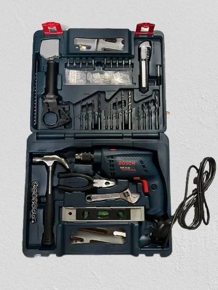 Bosch GSB10RE Professional Impact Drill Set with Hand Tools and Accessories | Model : B-GSB10RE