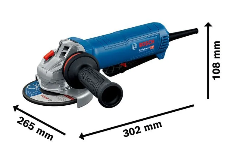 Bosch Professional Angle Grinder 5 #GWS12-125P | Model: B-GWS12-125P