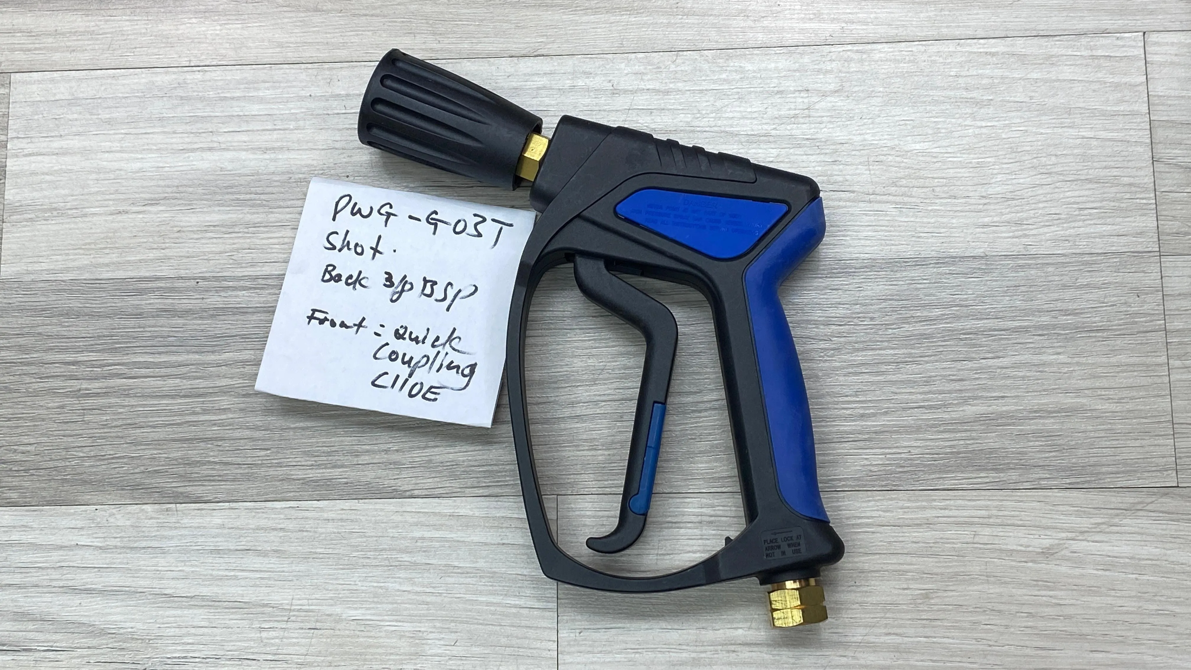 C110E Type Pressure Short Gun with C110E Coupling W/o Nozzle | Model : PWG-G03T