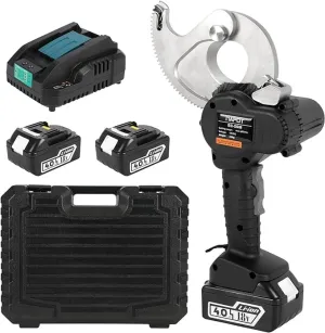 Cordless Battery Cable Cutter Comes With 2 Battery & 1 Charger | Model : EC-50M