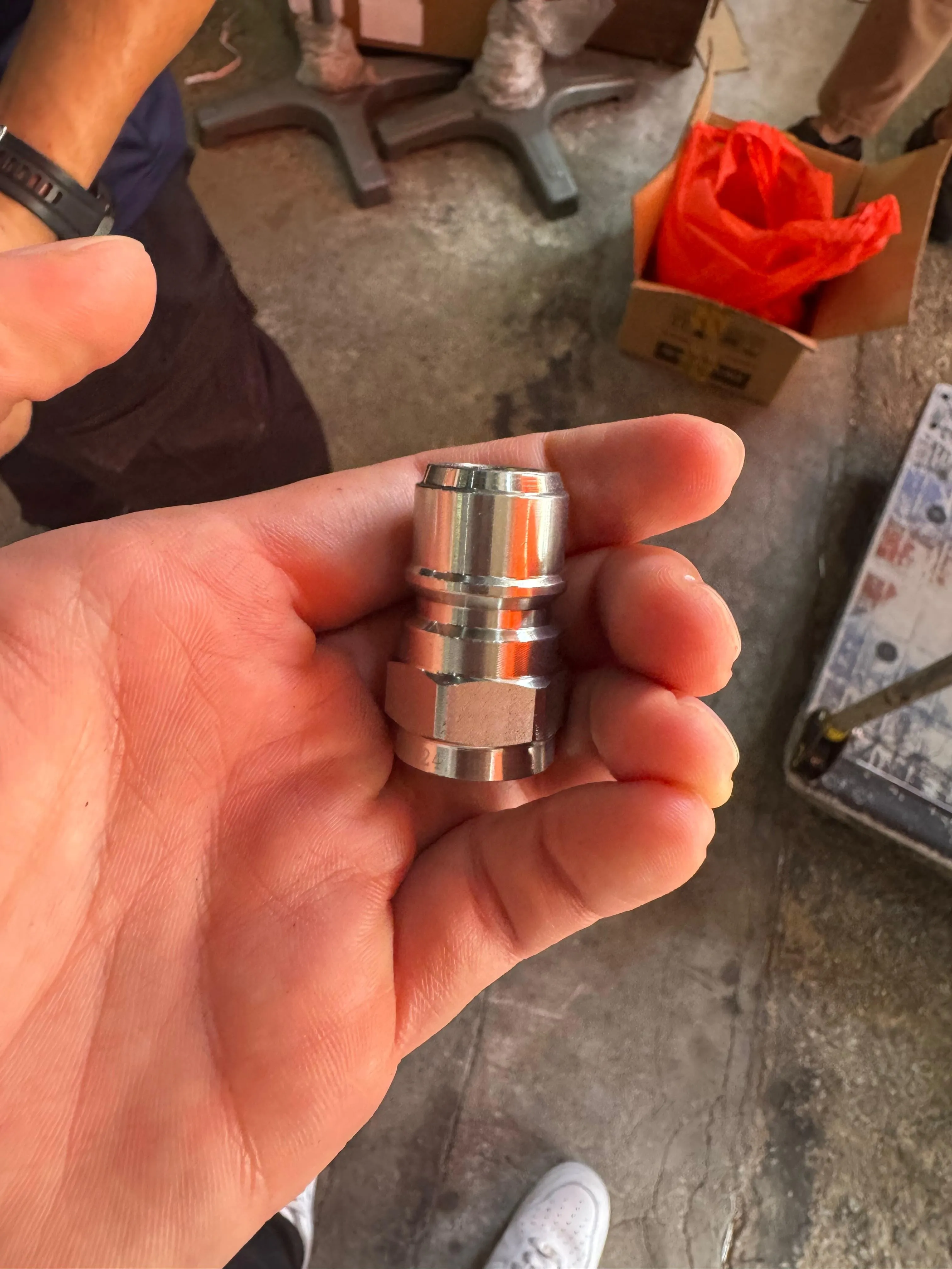 Densin High Pressure Quick Coupling Male 3/8BSP (700540026) | Model: N*700540026