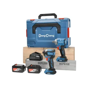 Dong Cheng 20V Impact Wench and Driver Set (Combo Kit) (No Warranty) | Model : D-DCKIT29EK
