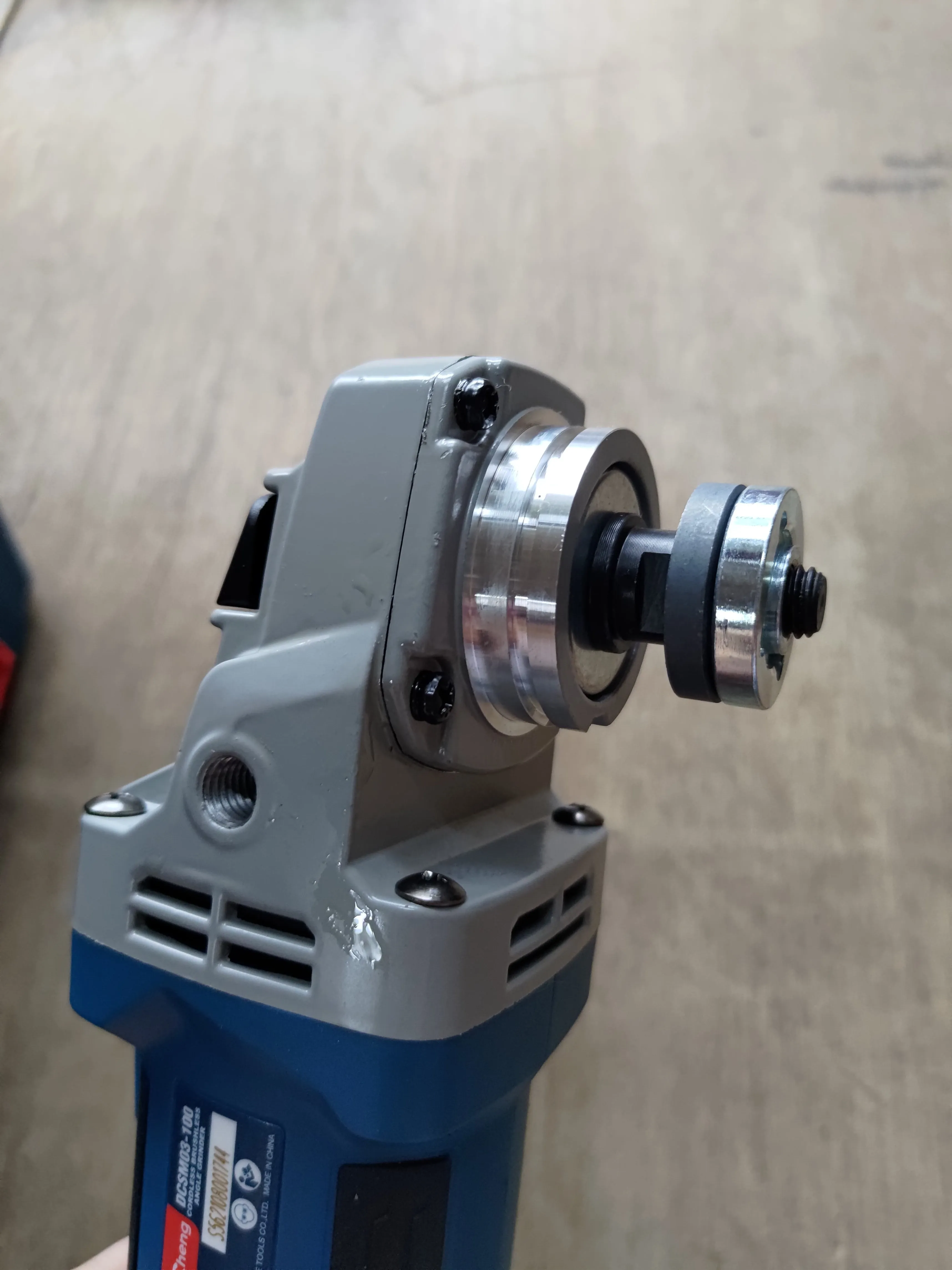 Dong Cheng 4 20V Cordless Angle Grinder Brushless Motor (NO WARRANTY) | Model: D-DCSM03100