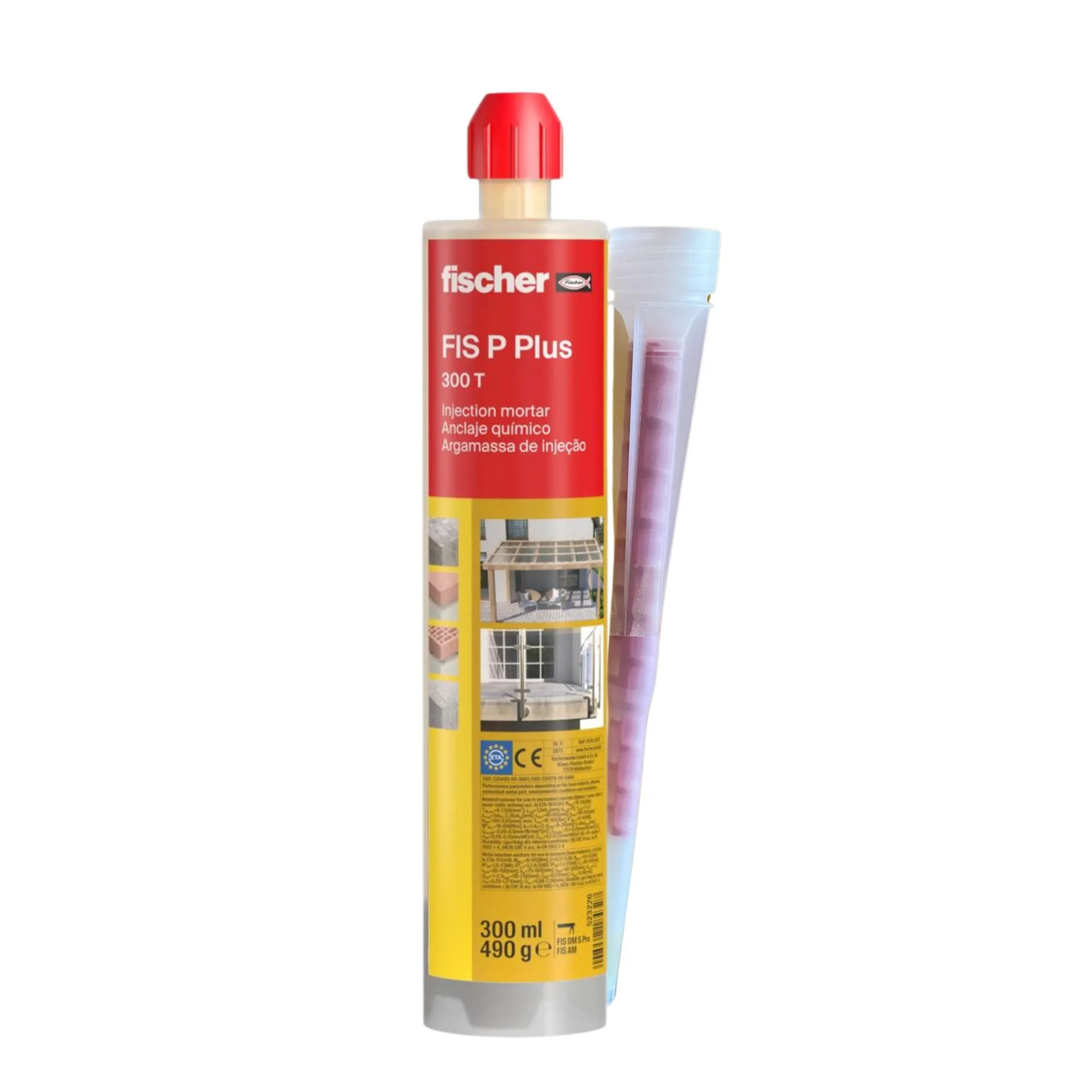 Fischer FIS P Plus 300 T Injection Mortar (523226)(SEA300)(12pc/Box) | Model: 523226