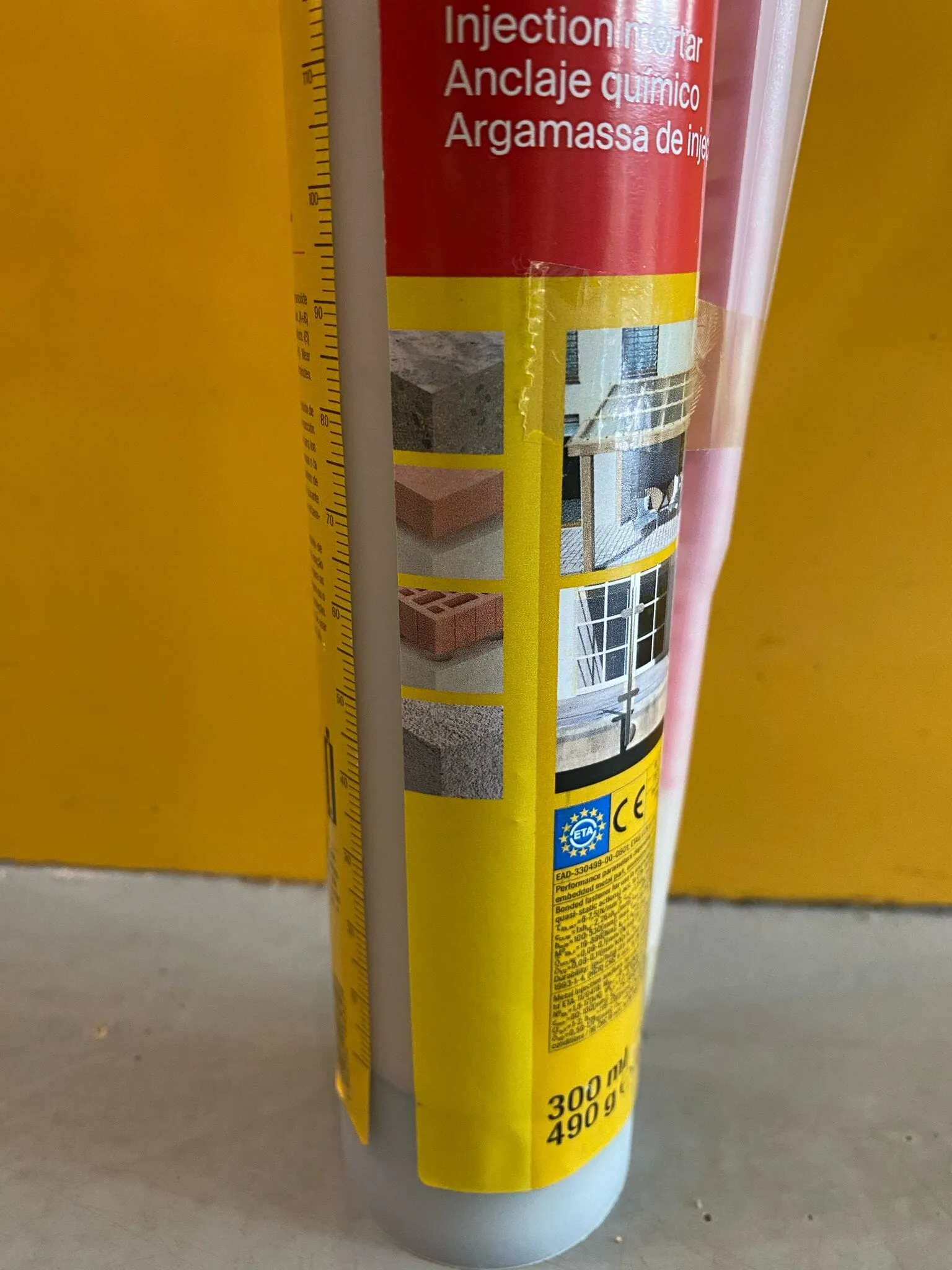 Fischer FIS P Plus 300 T Injection Mortar (523226)(SEA300)(12pc/Box) | Model: 523226