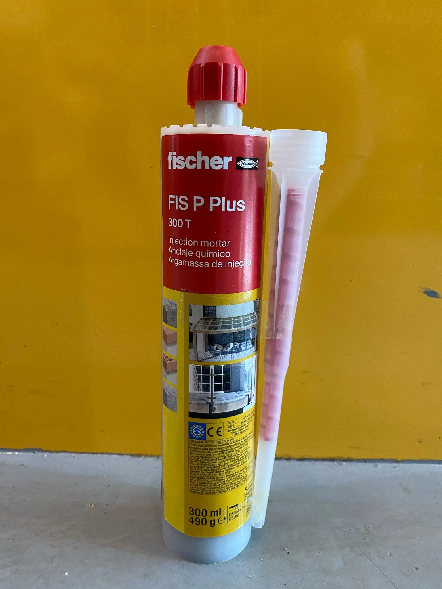 Fischer FIS P Plus 300 T Injection Mortar (523226)(SEA300)(12pc/Box) | Model: 523226
