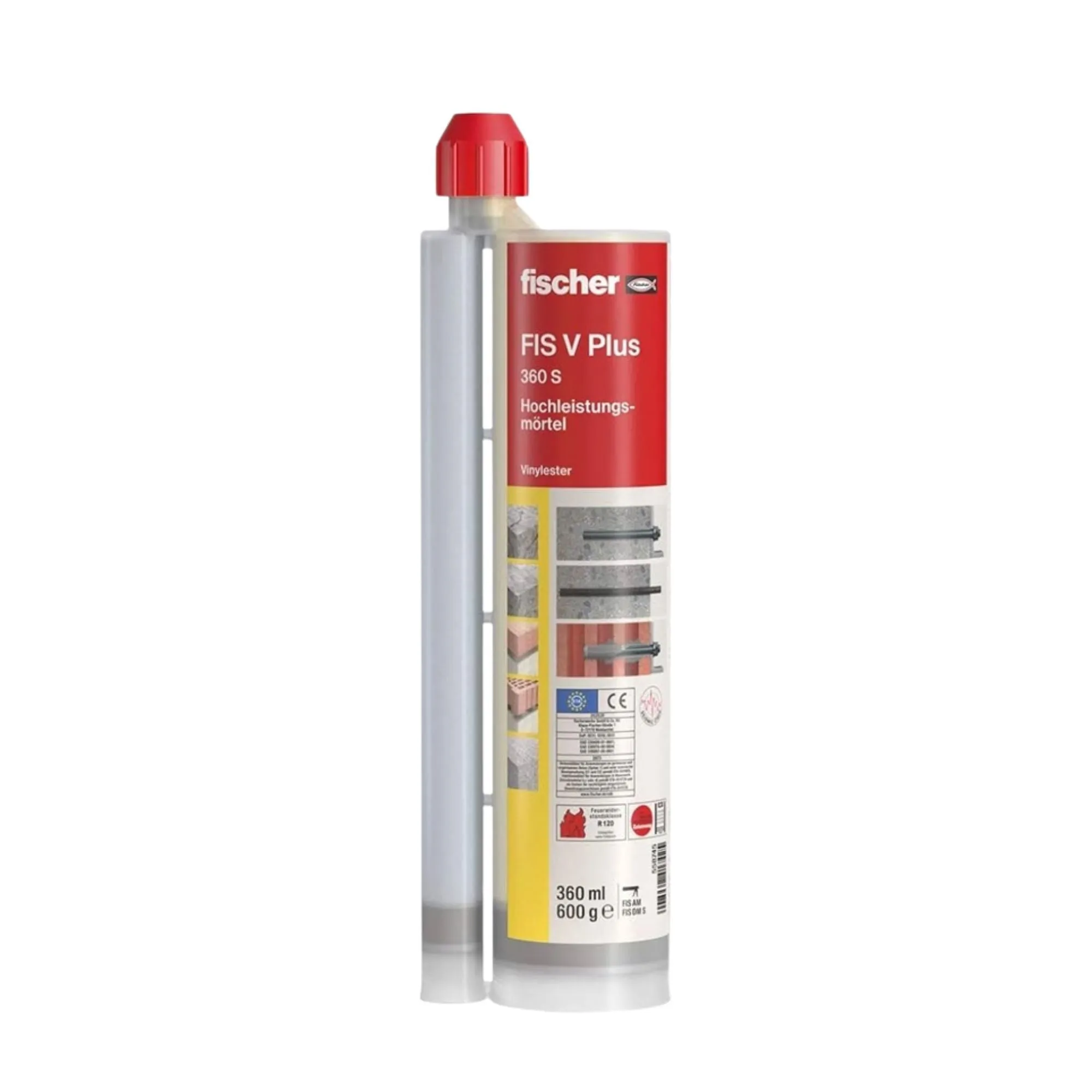 Fischer VS Plus 360 S Injectable Mortar (558750)(HY200)(6pc/Box) Quick Dry | Model: 558750