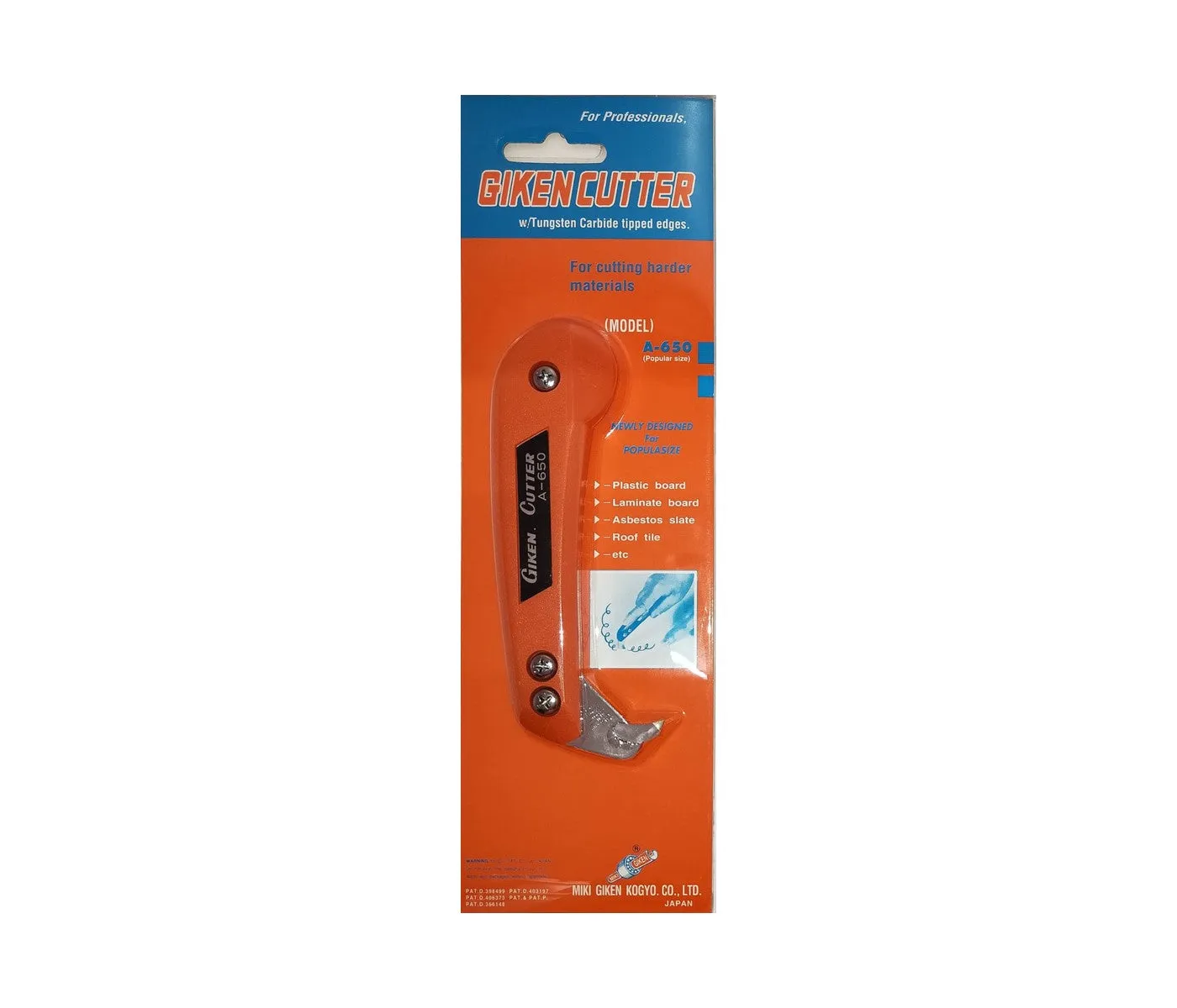 Giken Plastic Cutter A650 | Model : 030-02-A650
