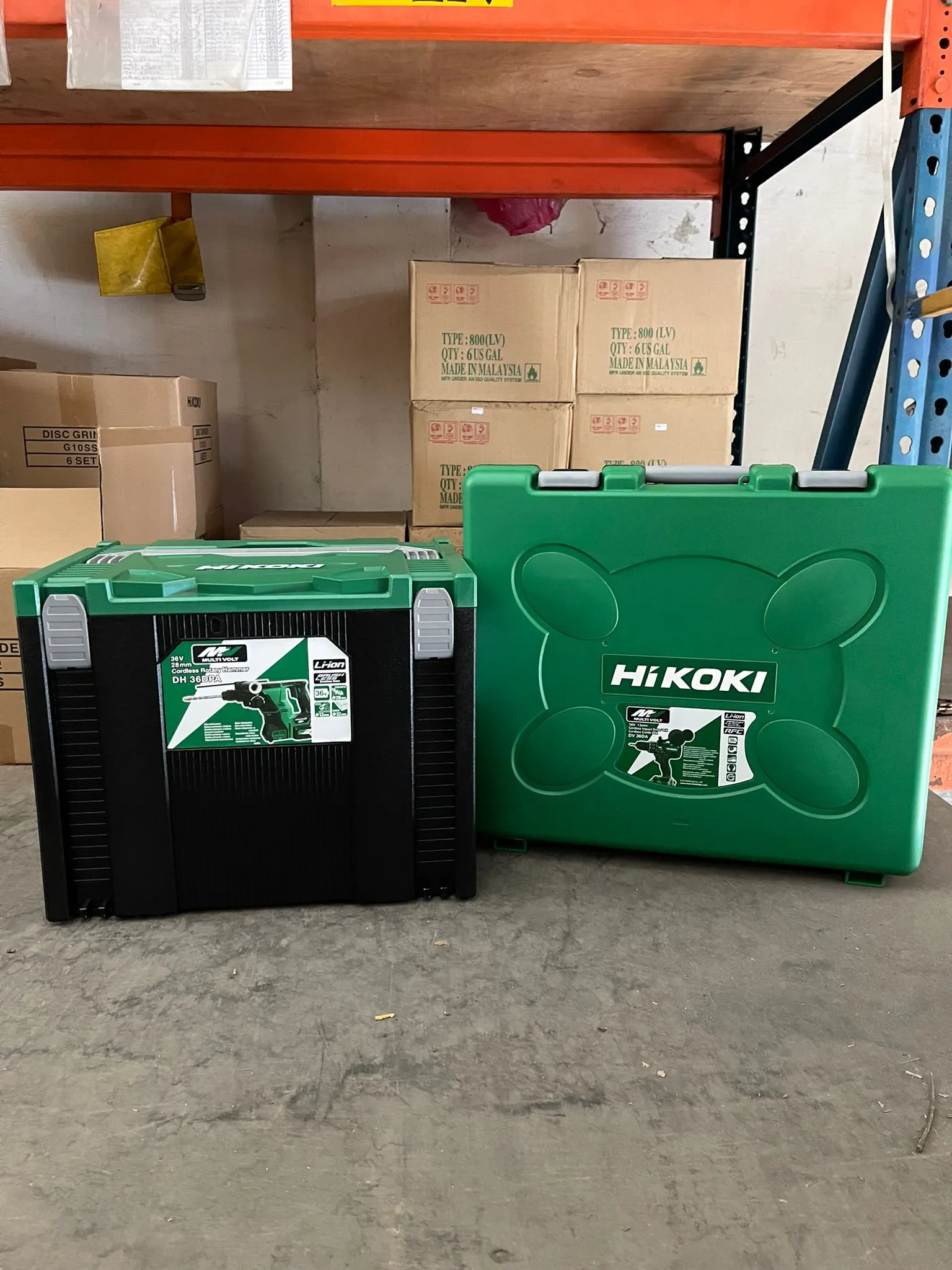 Hikoki 36V Multi Volt Cordless Rotary Hammer Dh36Dpa  Dv36Da | Model : H-DH36DPA-C