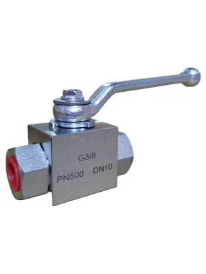Hydraulic Ball Valve 3/8 BSPT (Female) For PU Machine | Model: BV-H-B03F
