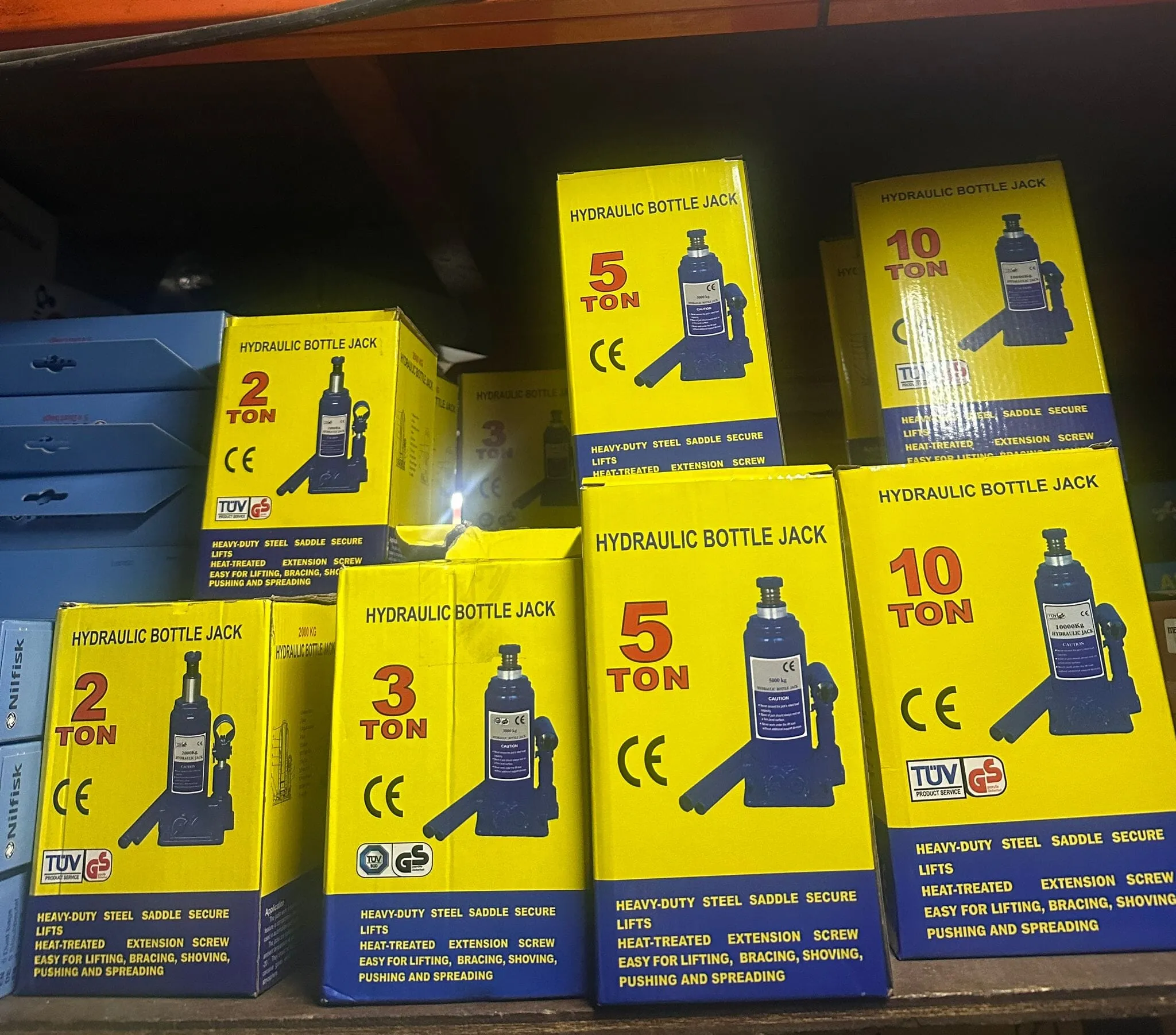 Hydraulic Jack 2-30 Ton | Model : BJ-HJ