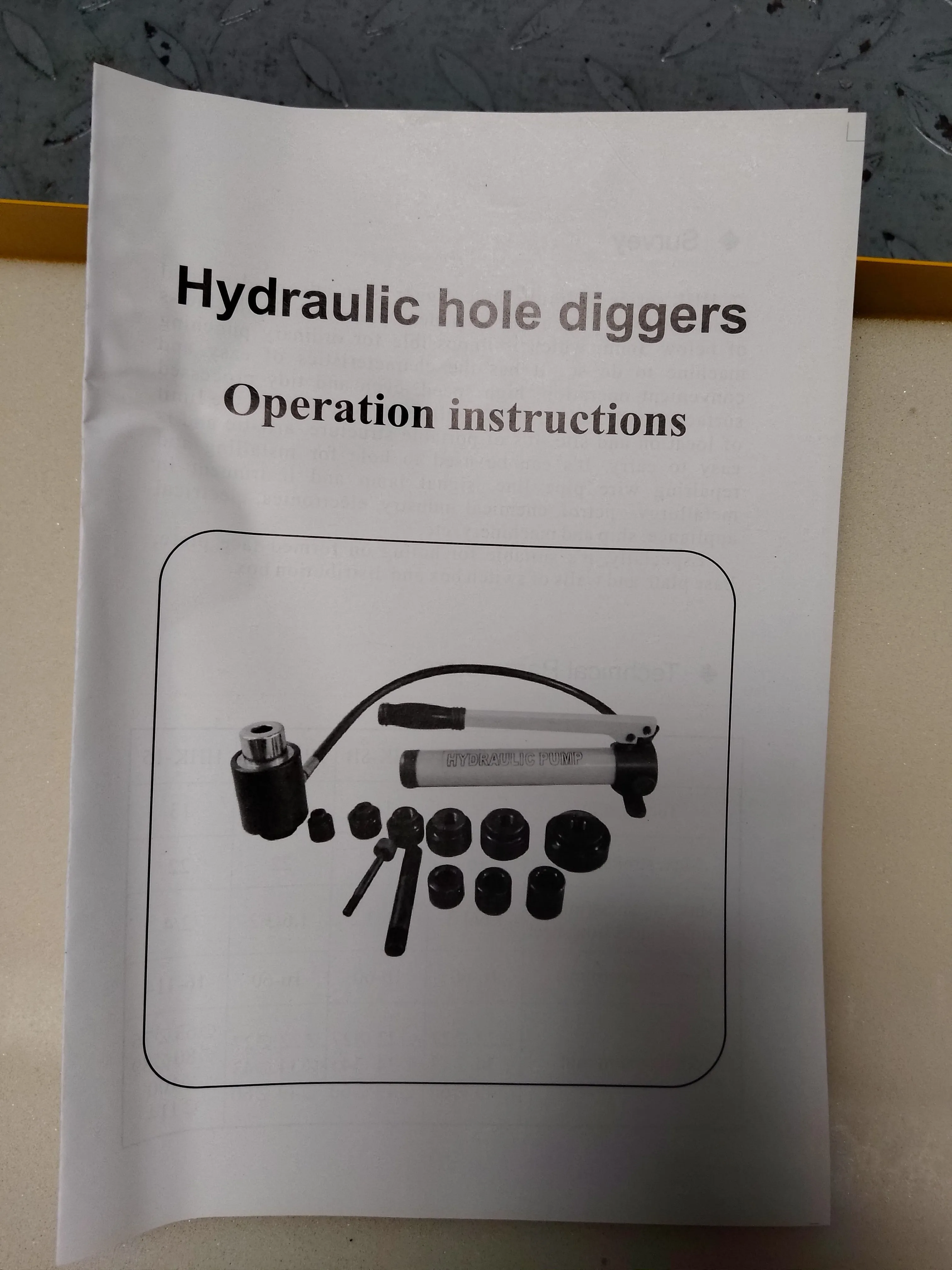 Hydraulic Knockout Punch | Model: HHK-15