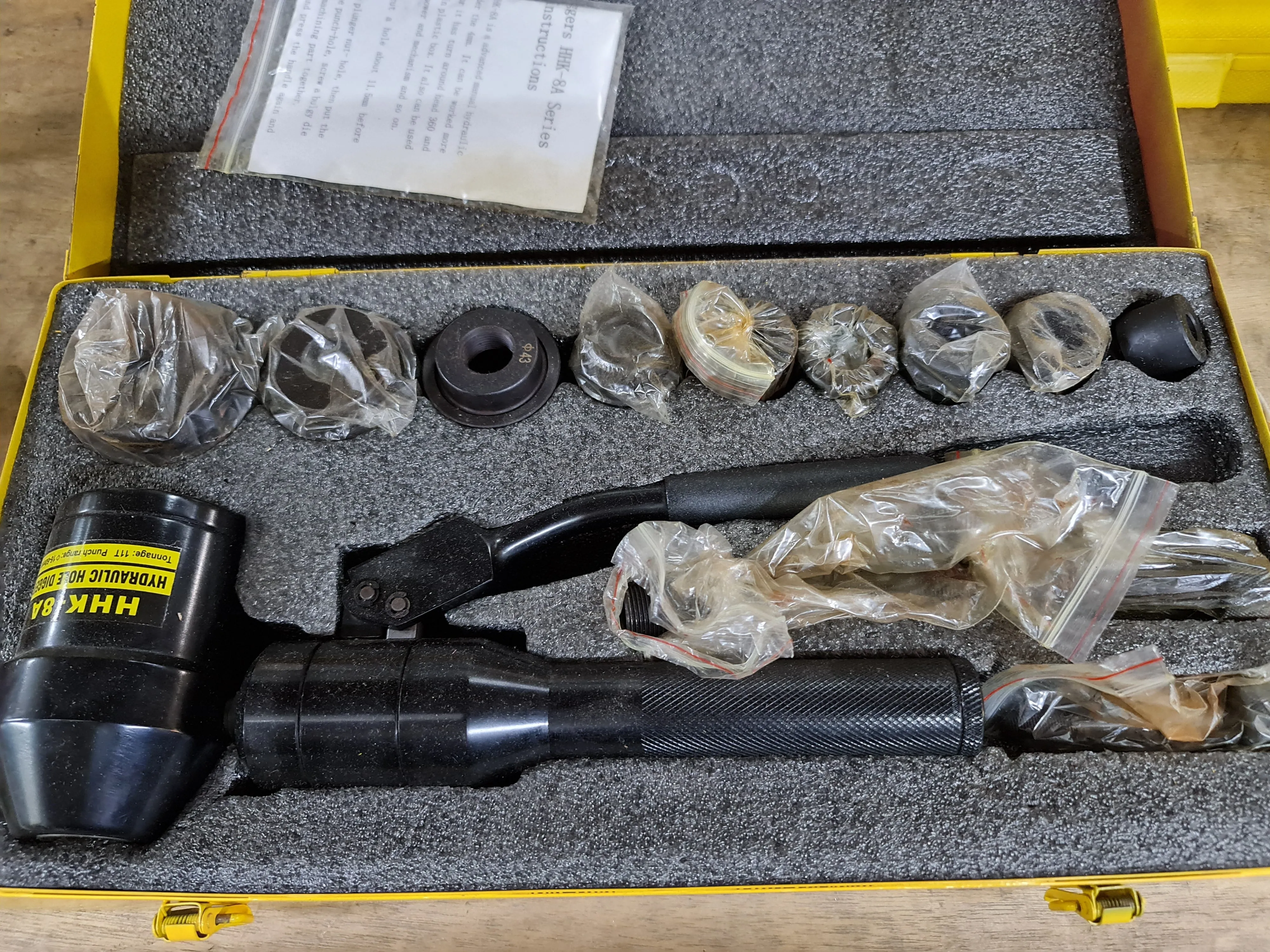 Hydraulic Punch #Hhk-8A | Model :  | Model : HHK-8A