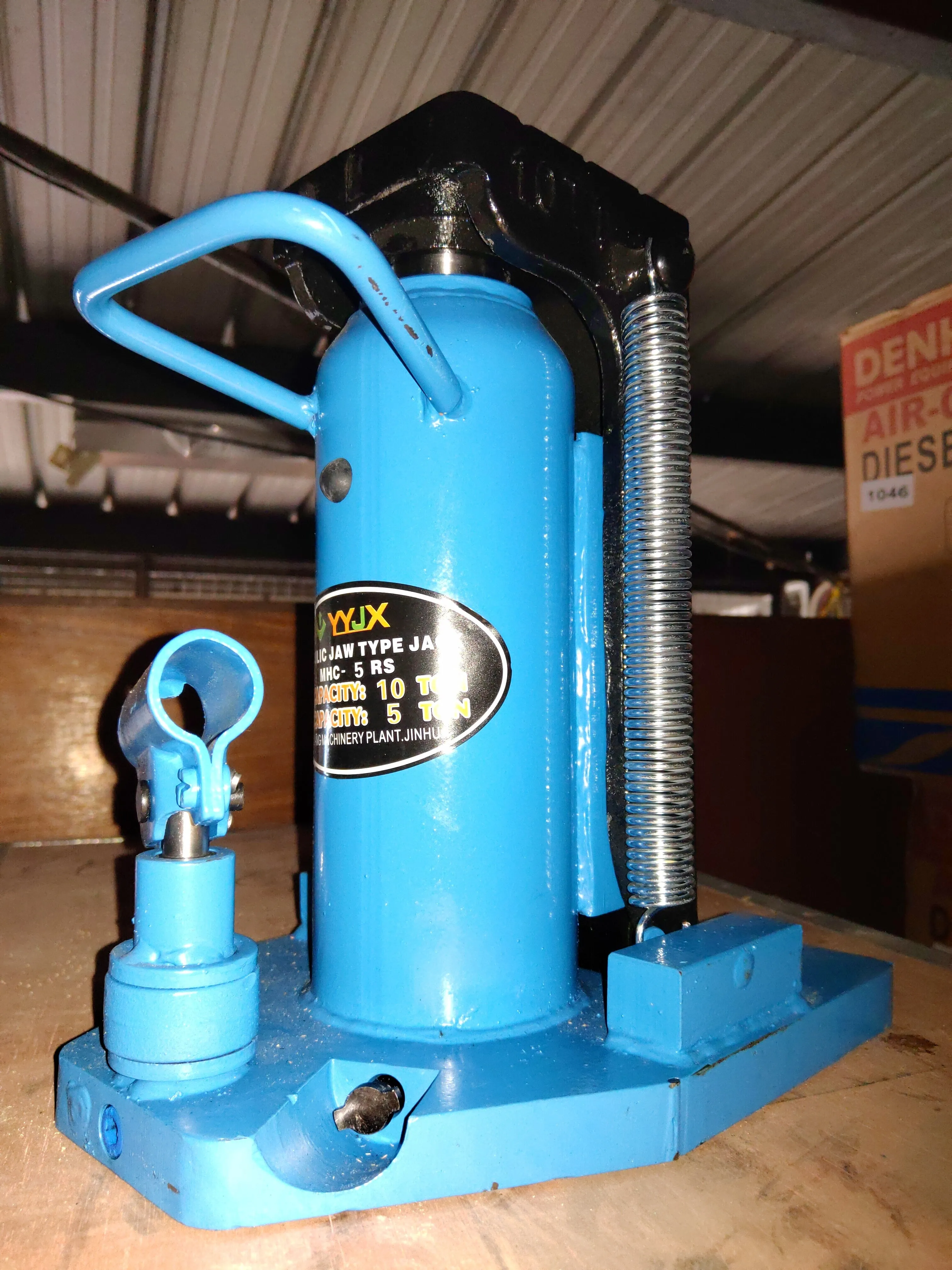Hydraulic Toe Jack | Model: JACK-MHC-
