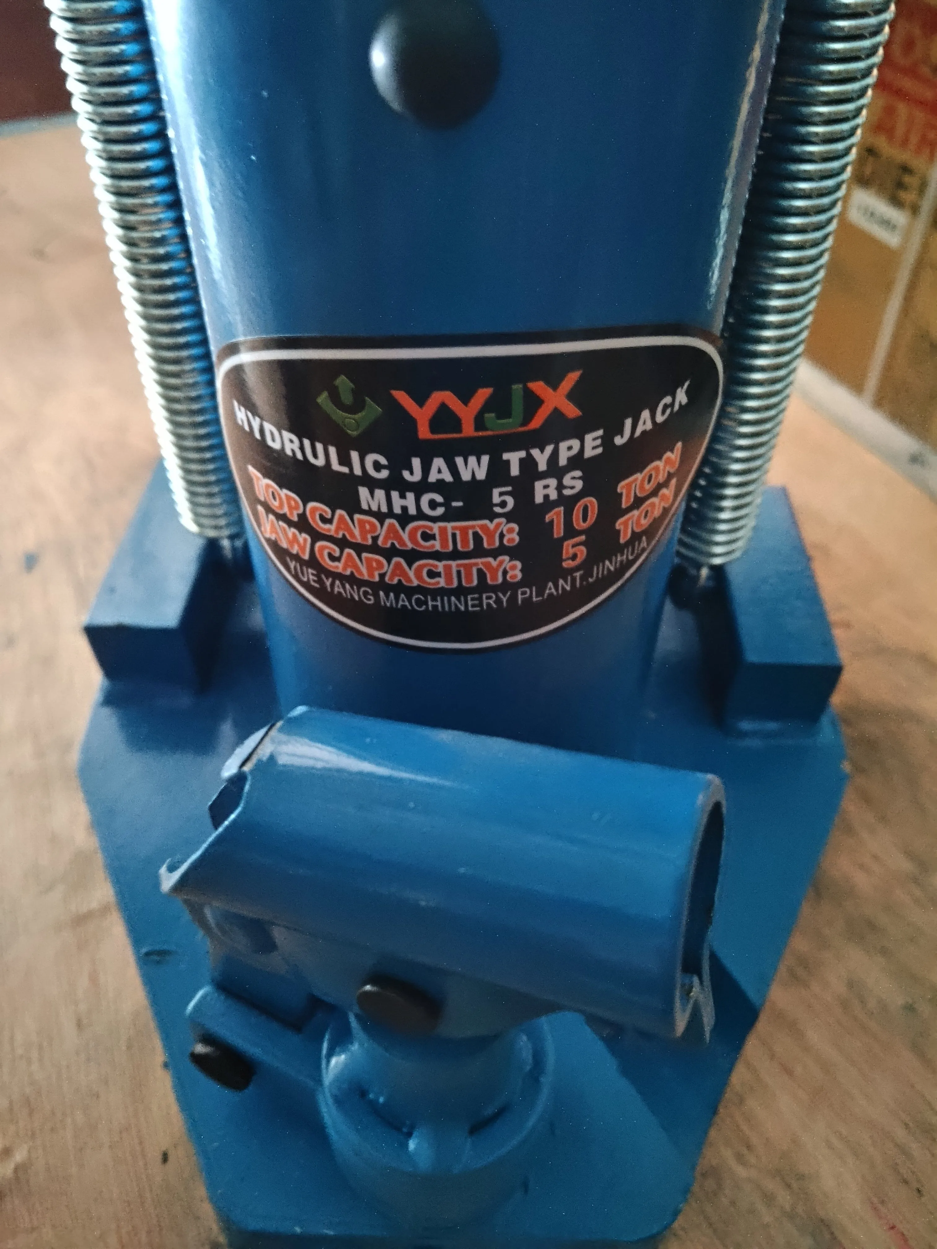 Hydraulic Toe Jack | Model: JACK-MHC-