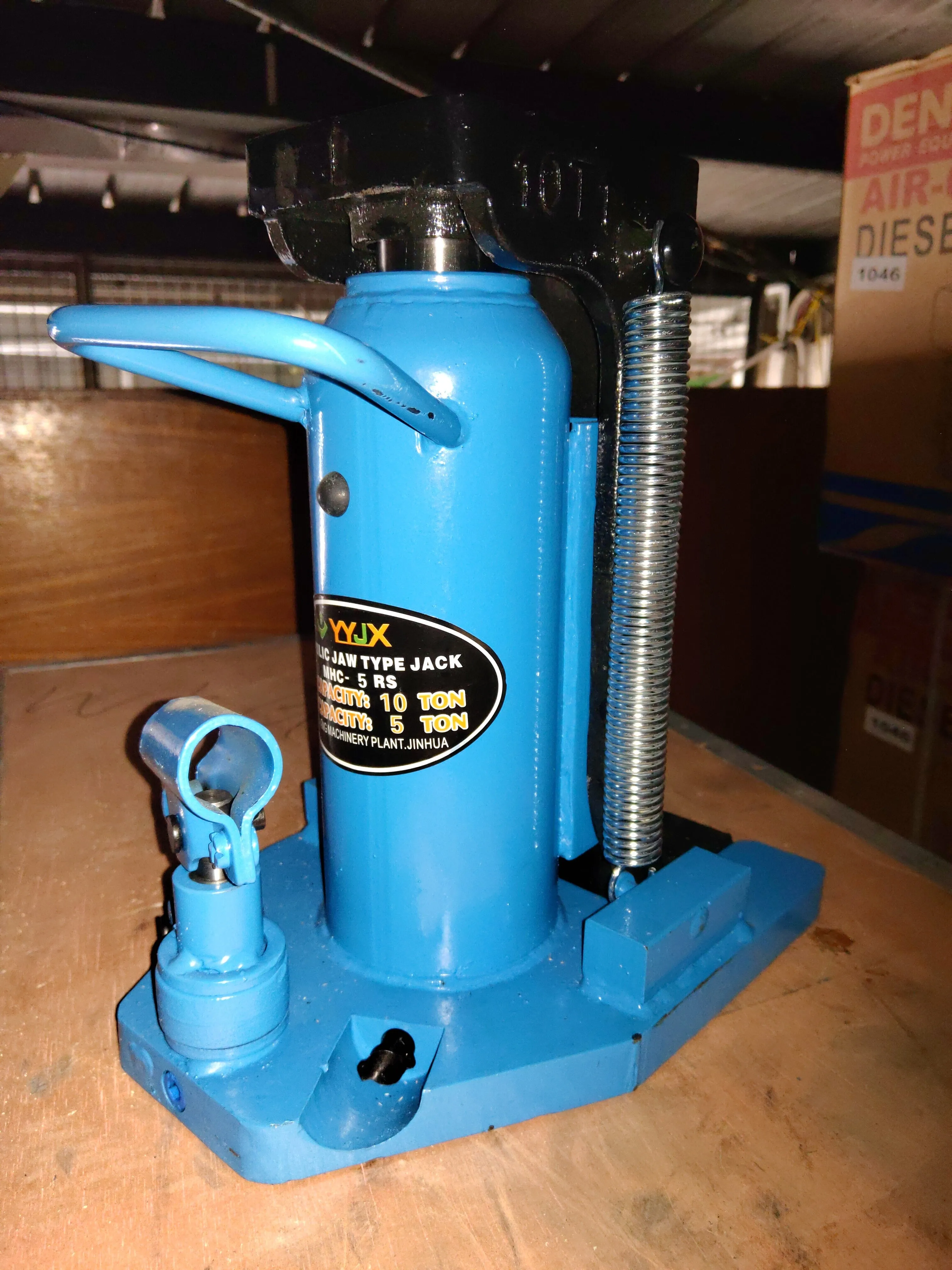 Hydraulic Toe Jack | Model: JACK-MHC-