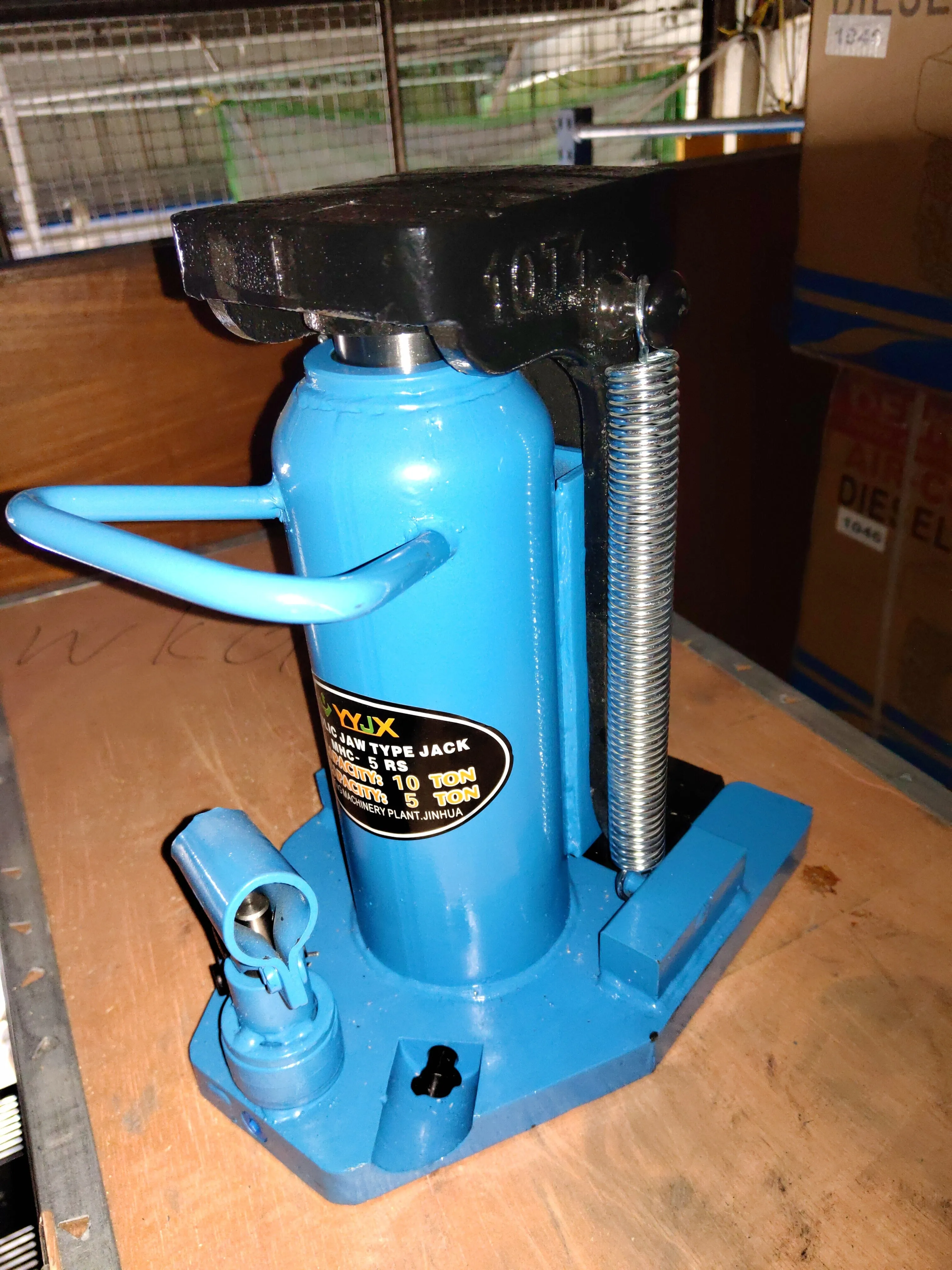 Hydraulic Toe Jack | Model: JACK-MHC-