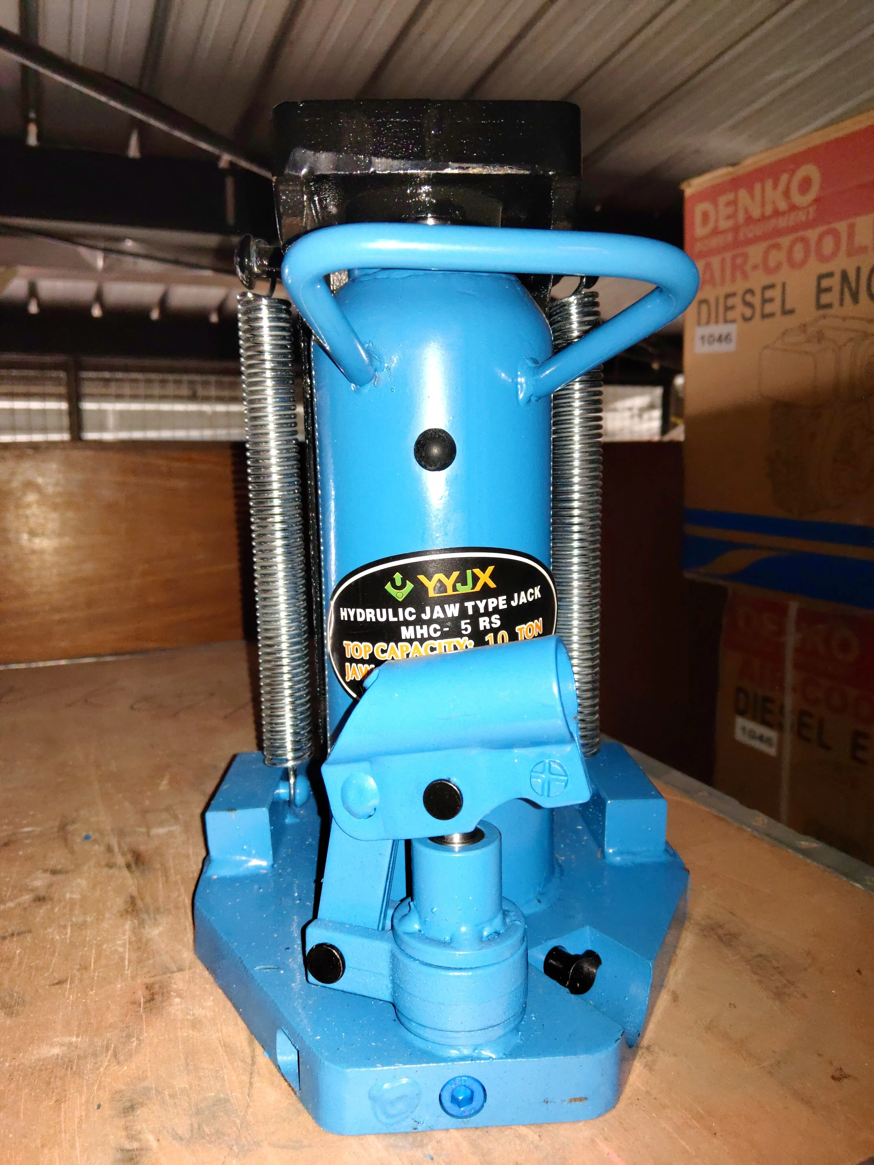 Hydraulic Toe Jack | Model: JACK-MHC-