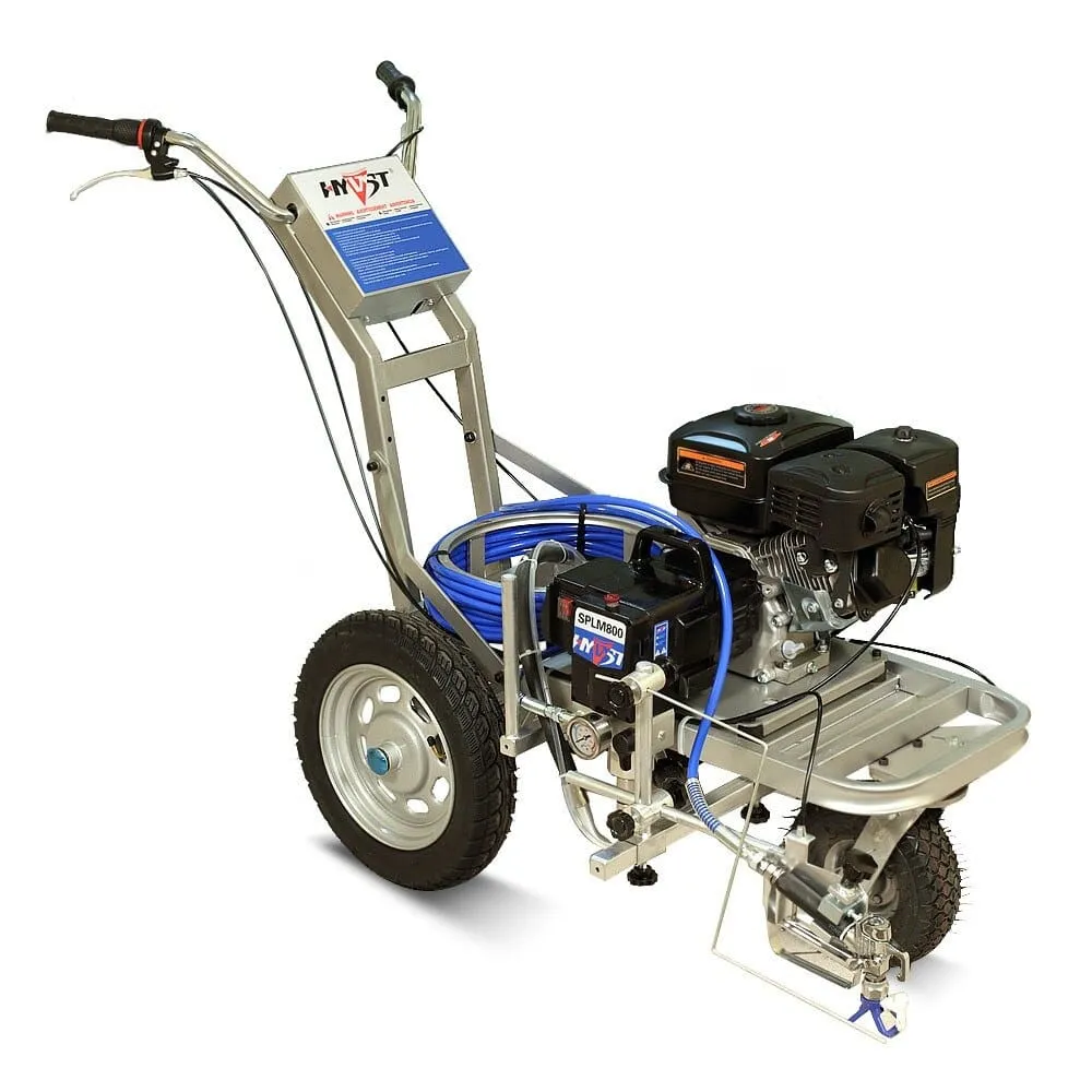 Hyvst Gasoline Airless Roadline Marking Machine 4000w 2L/min with Honda Engine | Model : SPLM800