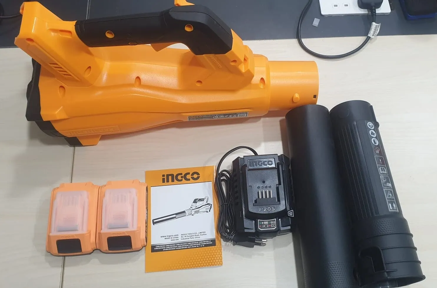 INGCO 20V Powerful Cordless Leaf Blower | Model : CABLI204282