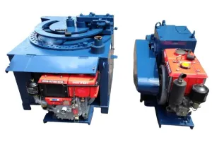 Iron Lion Rebar Bender & Cutter 32MM Come with Vikyno Diesel Engine | Model : RBB-B32 C32
