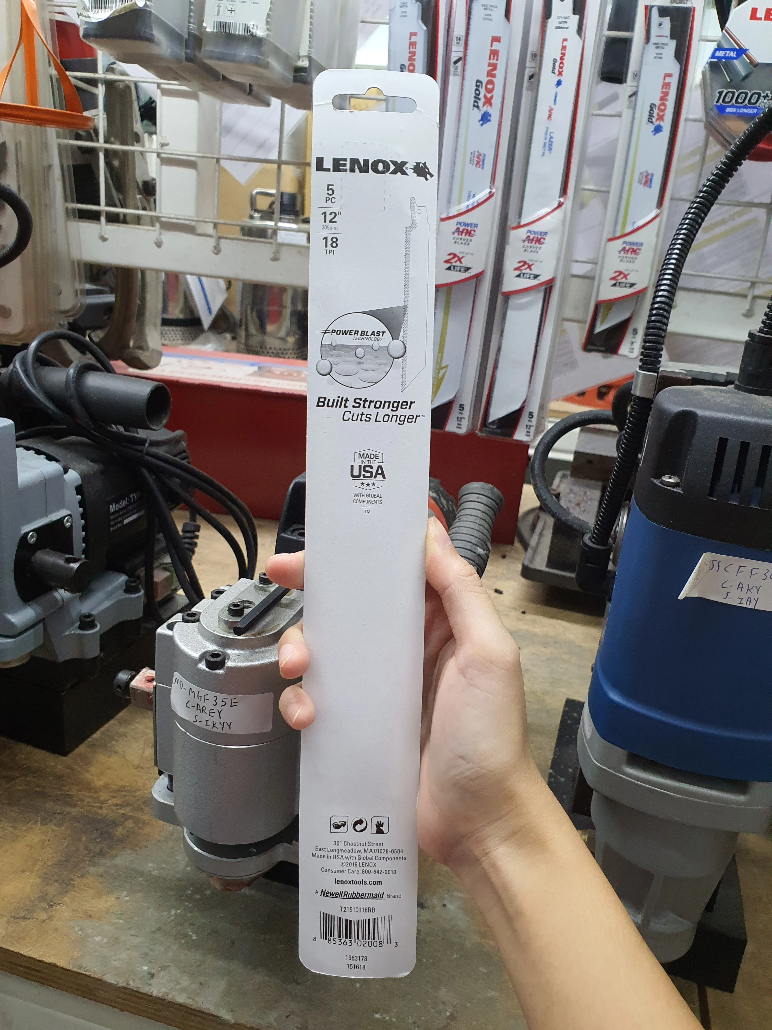 LENOX 118R Bi-metal Reciprocating Saw Blade (5Pc/Pkt) | Model: 085-09-118R