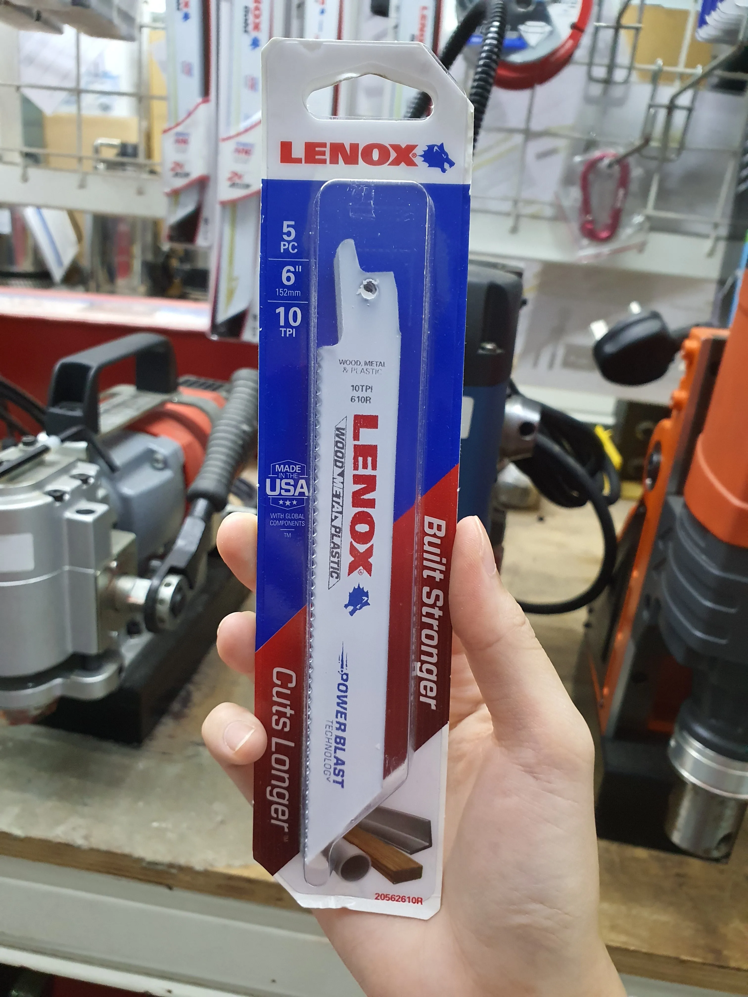 LENOX 610R Bi-metal Reciprocating Saw Blade (5Pc/Pkt) | Model: 085-09-610R