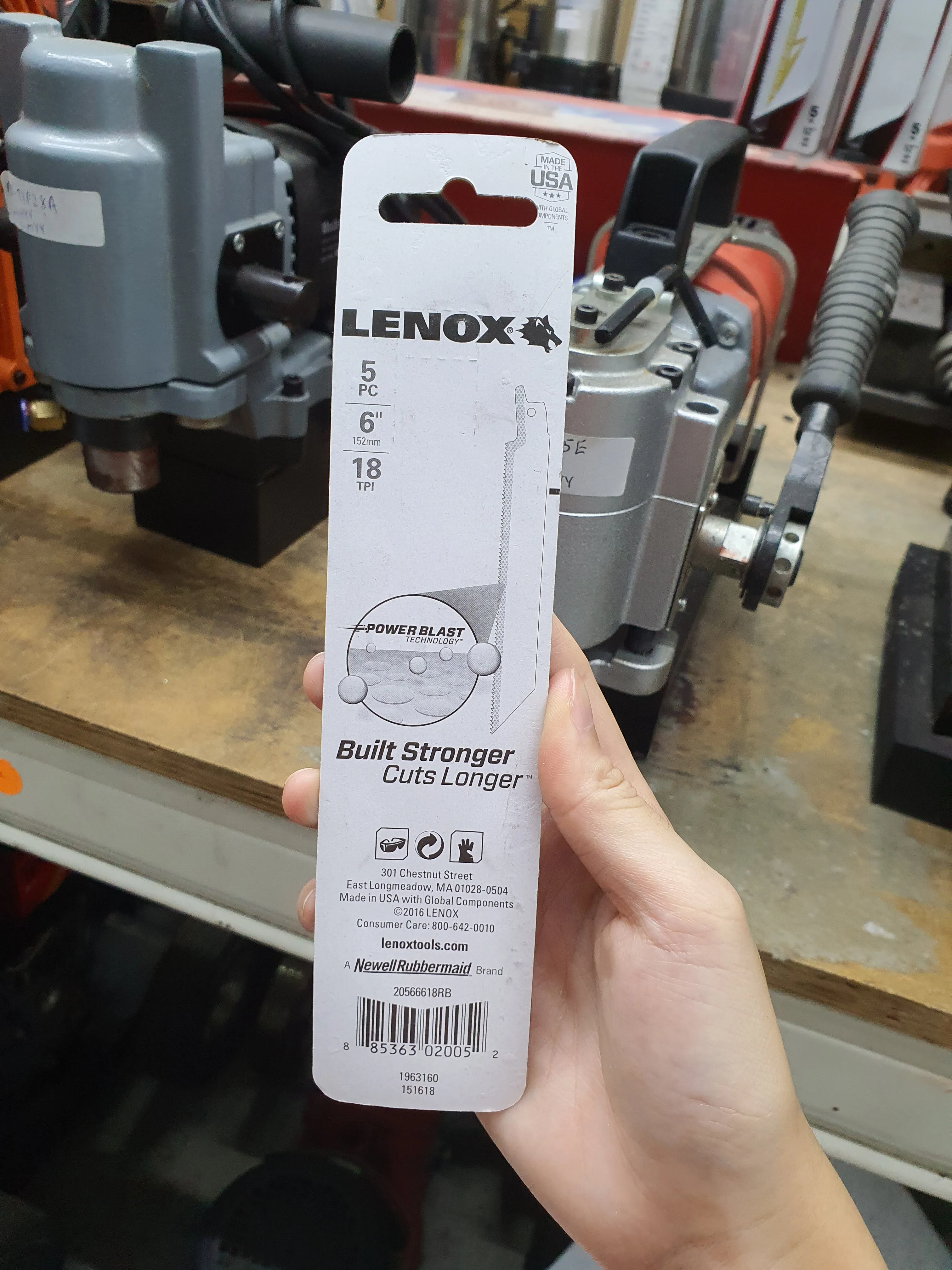 LENOX 618R Bi-metal Reciprocating Saw Blade (5Pc/Pkt) | Model: 085-09-618R