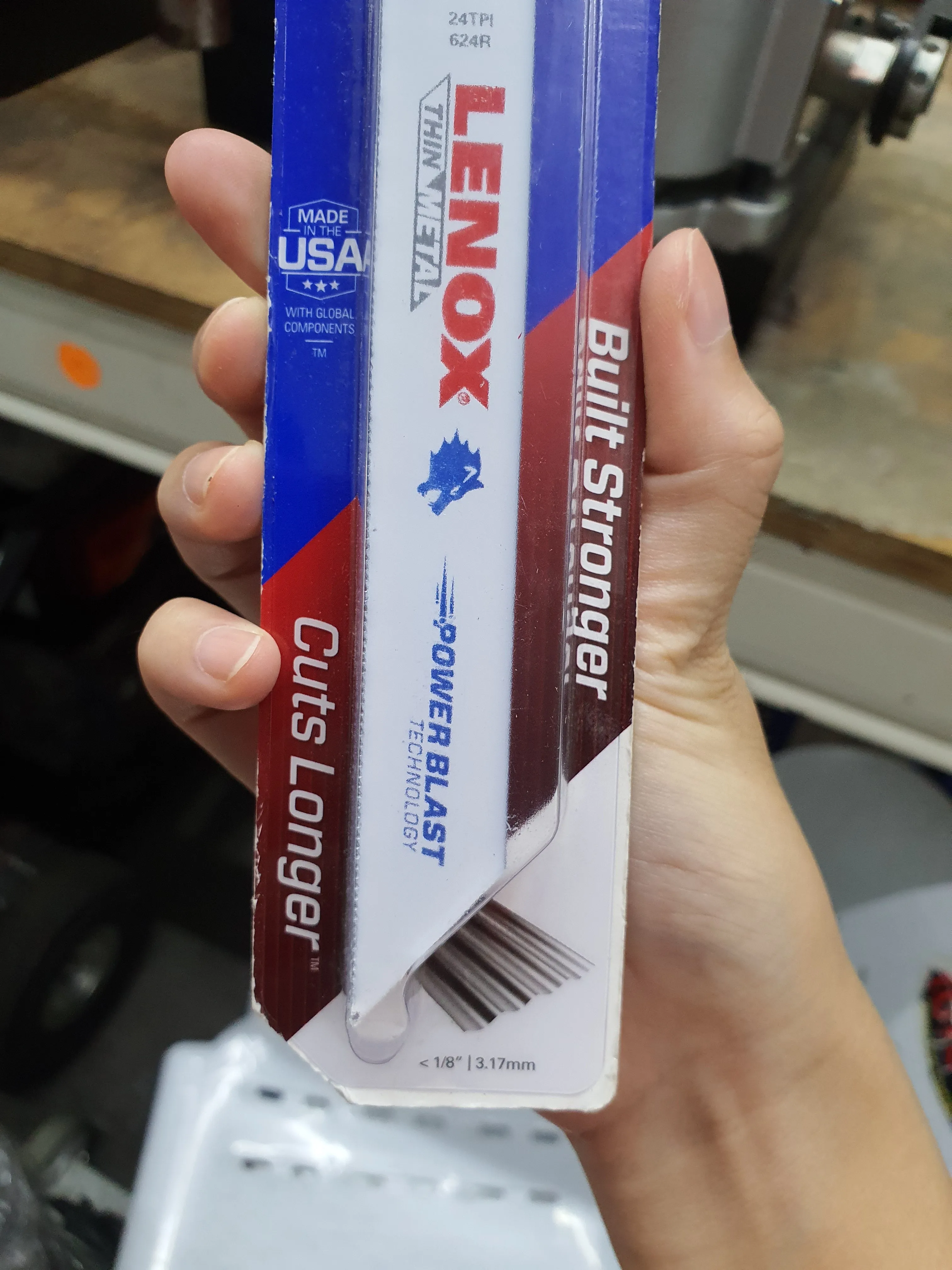 LENOX 624R Bi-metal Reciprocating Saw Blade (5Pc/Pkt) | Model: 085-09-624R
