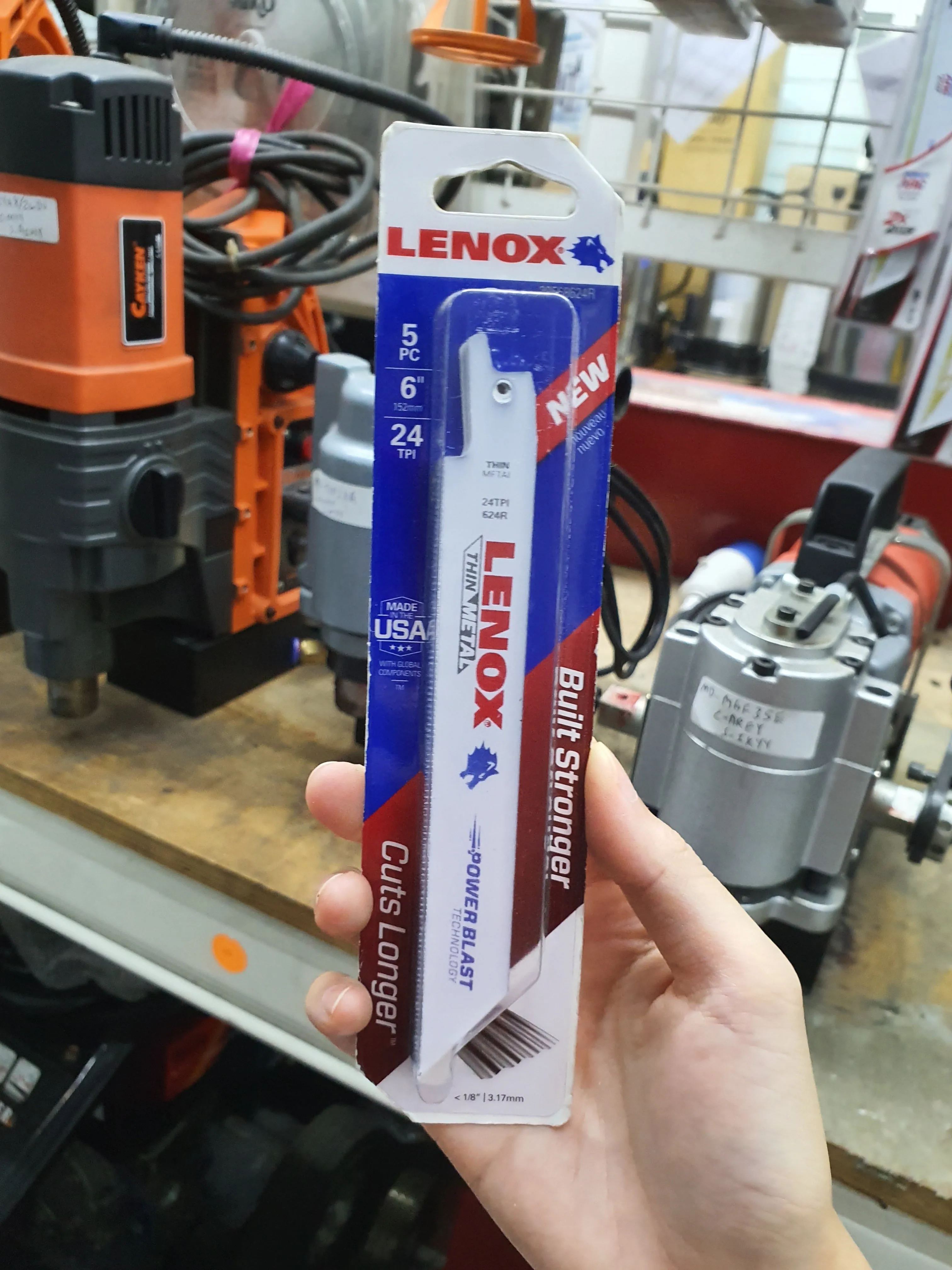 LENOX 624R Bi-metal Reciprocating Saw Blade (5Pc/Pkt) | Model: 085-09-624R