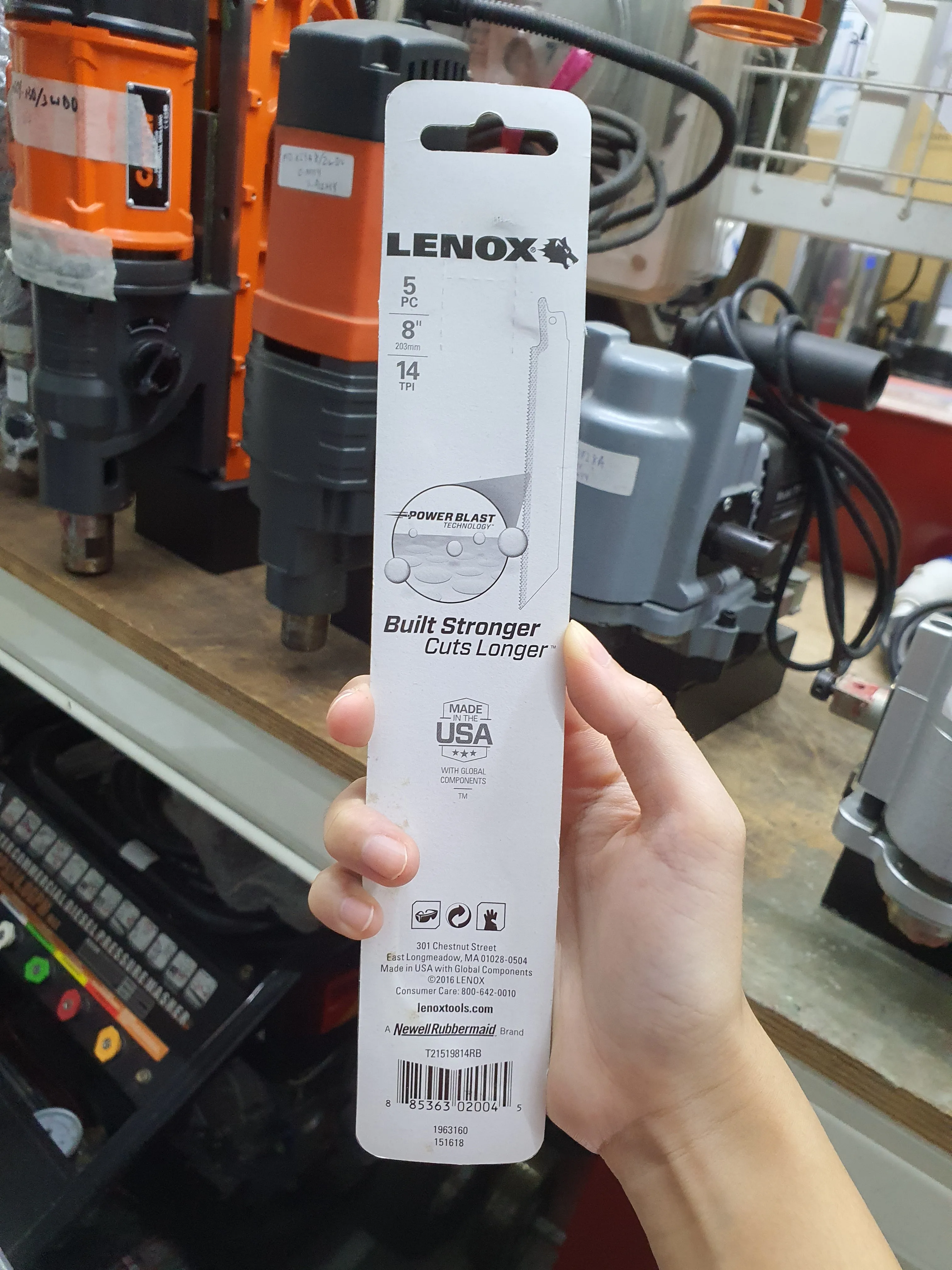 LENOX 814R Bi-metal Reciprocating Saw Blade (5Pc/Pkt) | Model: 085-09-814R