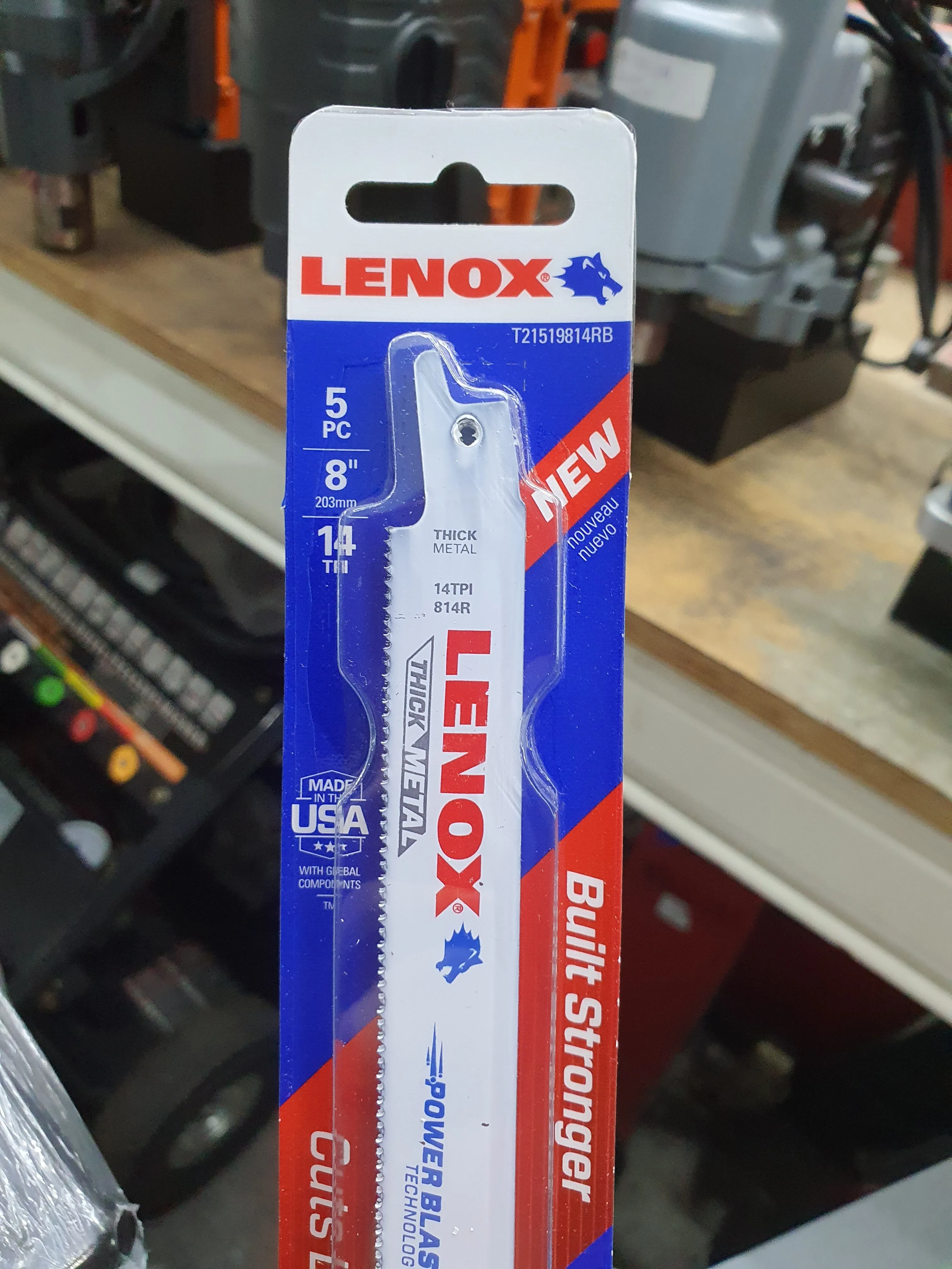 LENOX 814R Bi-metal Reciprocating Saw Blade (5Pc/Pkt) | Model: 085-09-814R