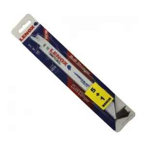 LENOX 814R Bi-metal Reciprocating Saw Blade (5Pc/Pkt) | Model: 085-09-814R