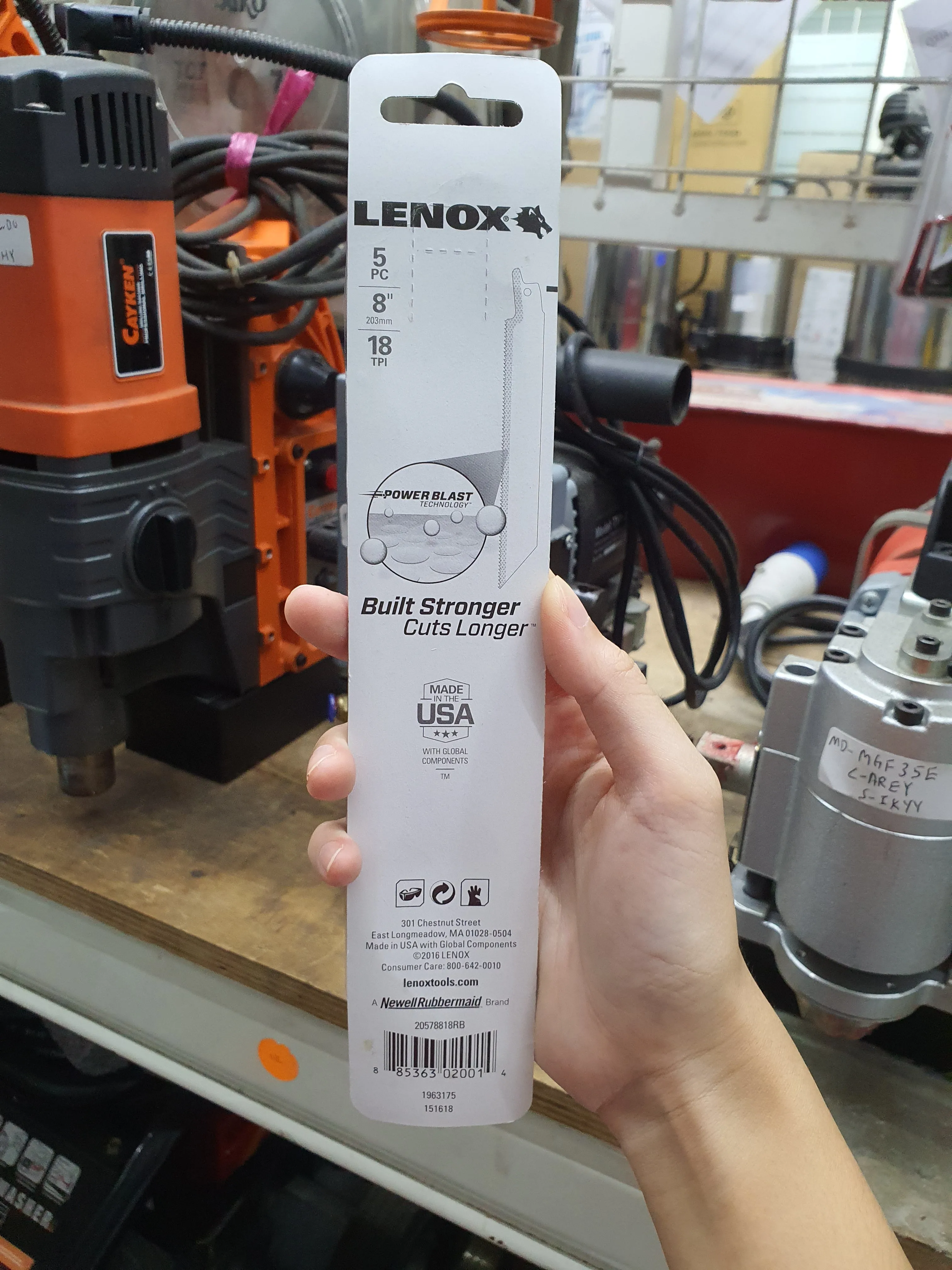 LENOX 818R Bi-metal Reciprocating Saw Blade (5Pc/Pkt) | Model: 085-09-818R