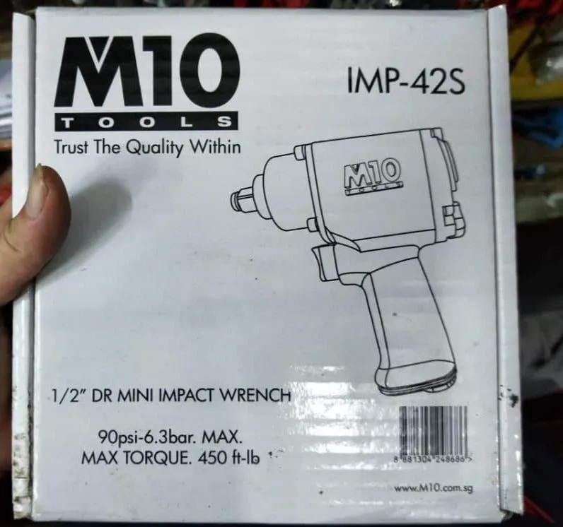 M10 1/2 Imp-42s Drive Mini Impact Wrench | Model : 021-006-42