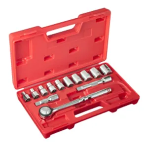 M10 1/2 Sq Socket Set Metric Size 413m ( 6pt-13pcs ) | Model : M10-413M