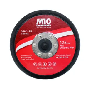 M10 125mm Sanding Pad For Orbital Sander | Model : M10-019-109-051