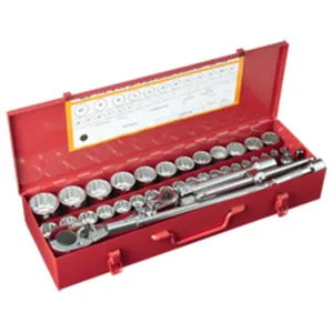M10 1/4. 1/2. 3/4 Dr Metric Combination Socket Set (146) | Model : M10-146