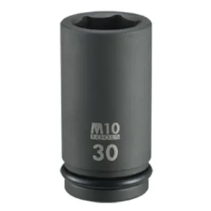 M10 3/4 Dr 6pt Impact Deep Socket (Metric) | Model : M10-004-316-17