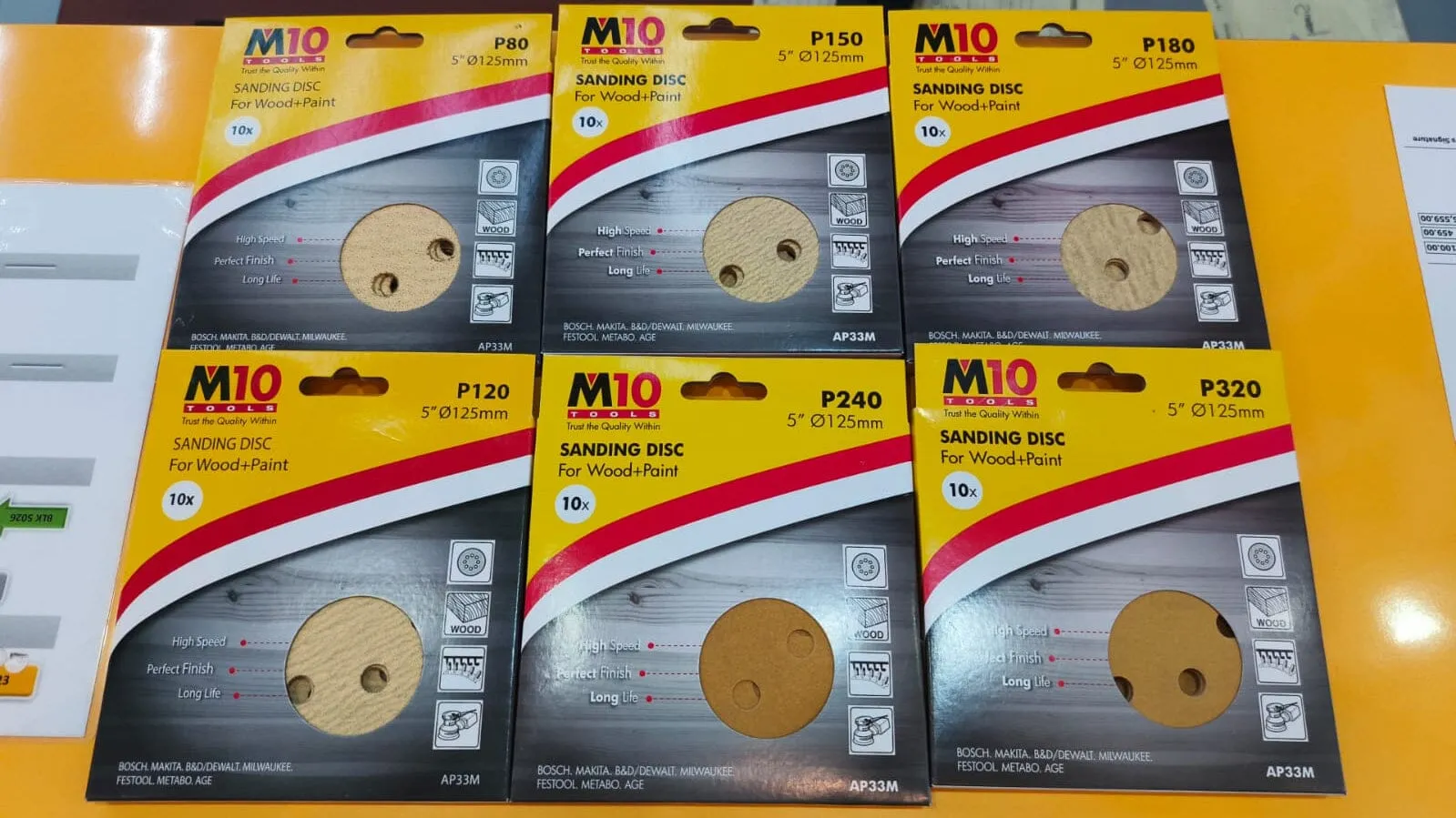 M10 5 Velcro Sanding Disc | Model : 019-100