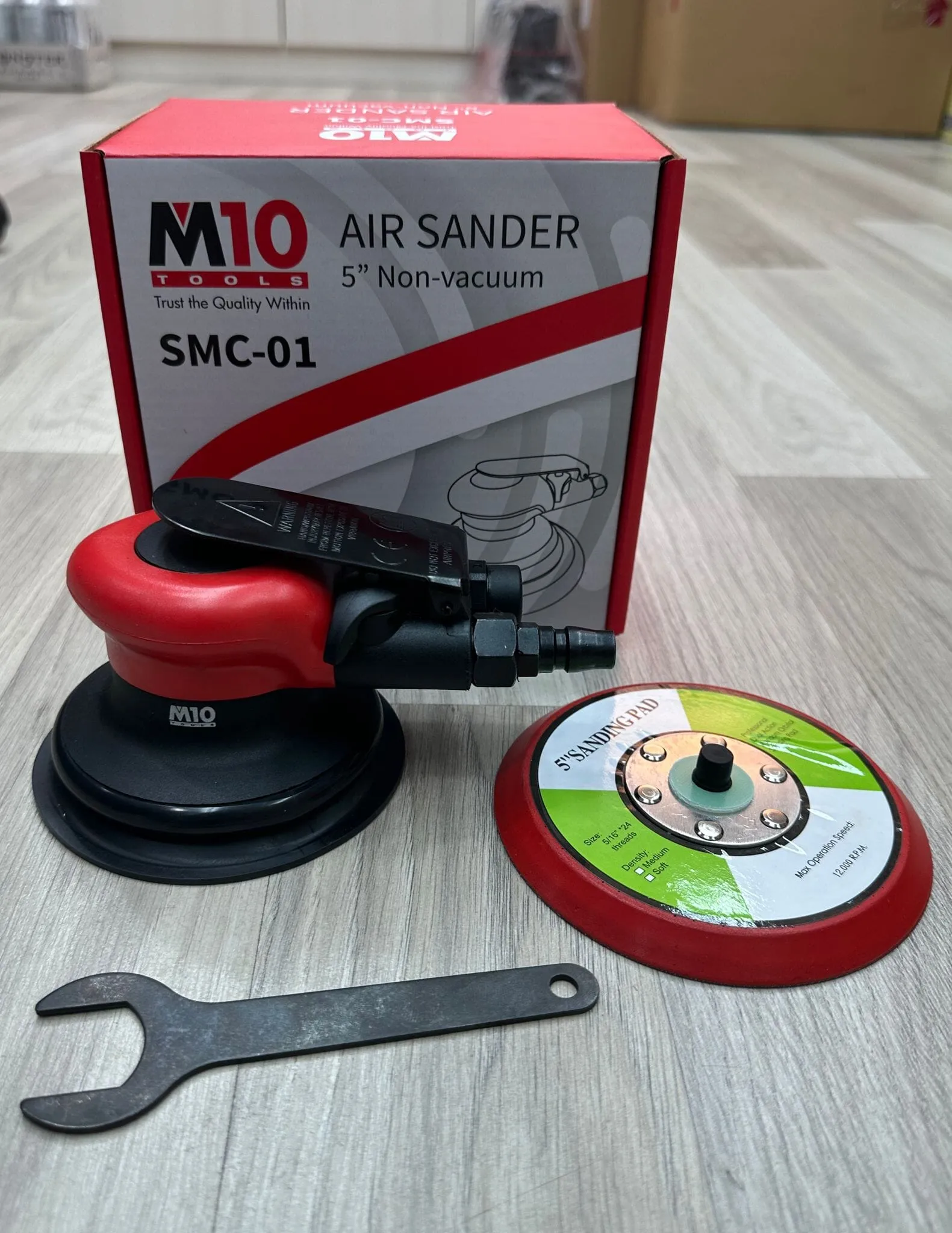 M10 Air Sander (Non-Vacuum) | Model : SMC-01